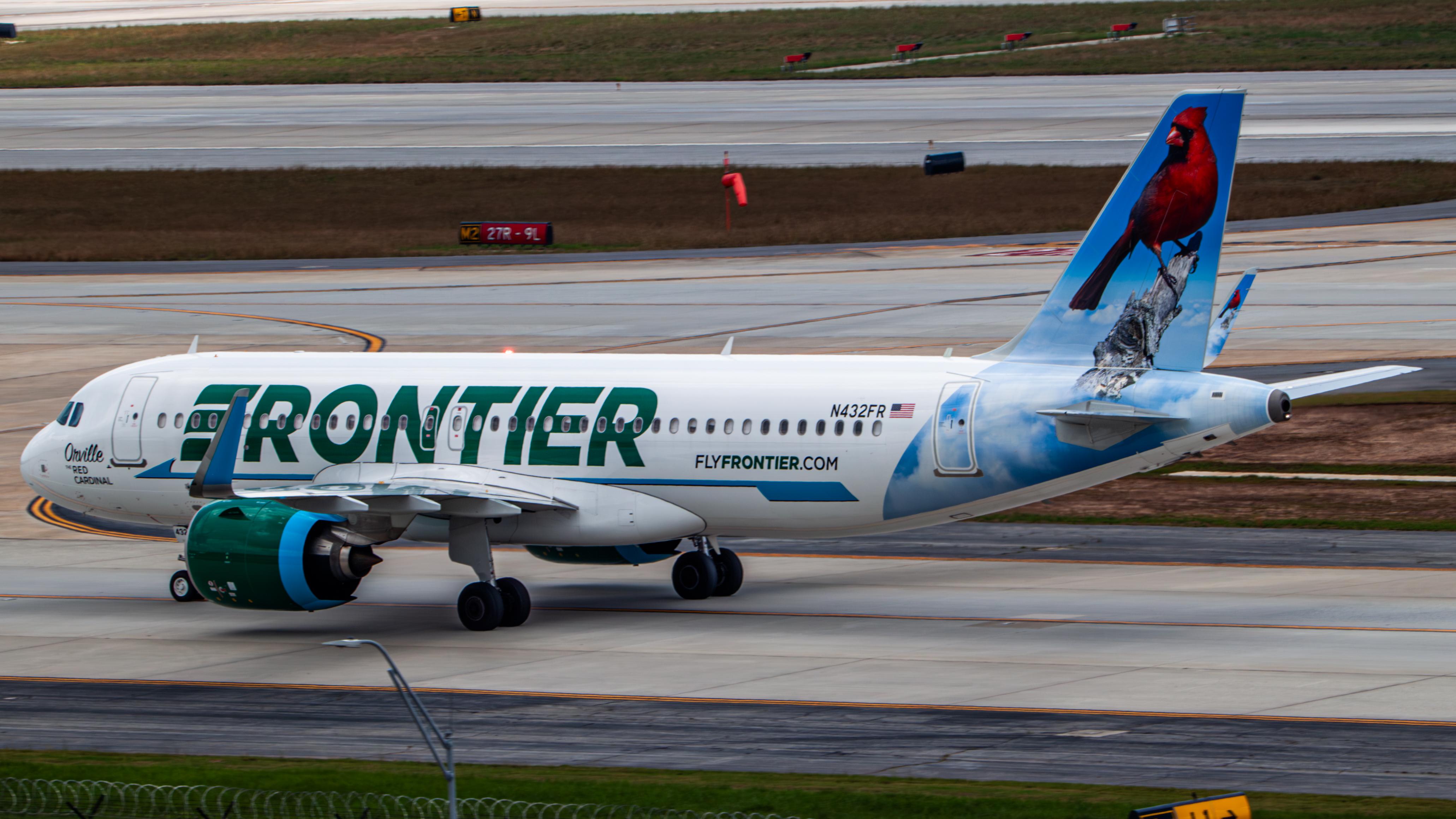 N698DL @ KATL - Frontier Orville the Red Cardinal A320neo - by AviationLover50