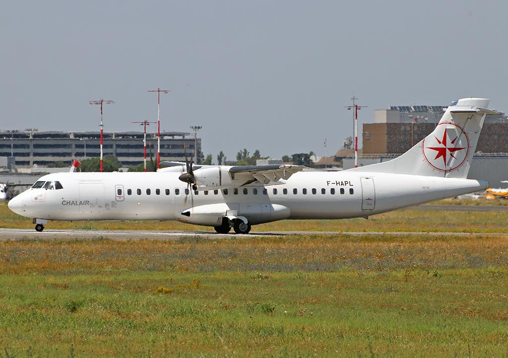 F-HAPL @ LFBO - Lining up rwy 32R for departure... - by Shunn311