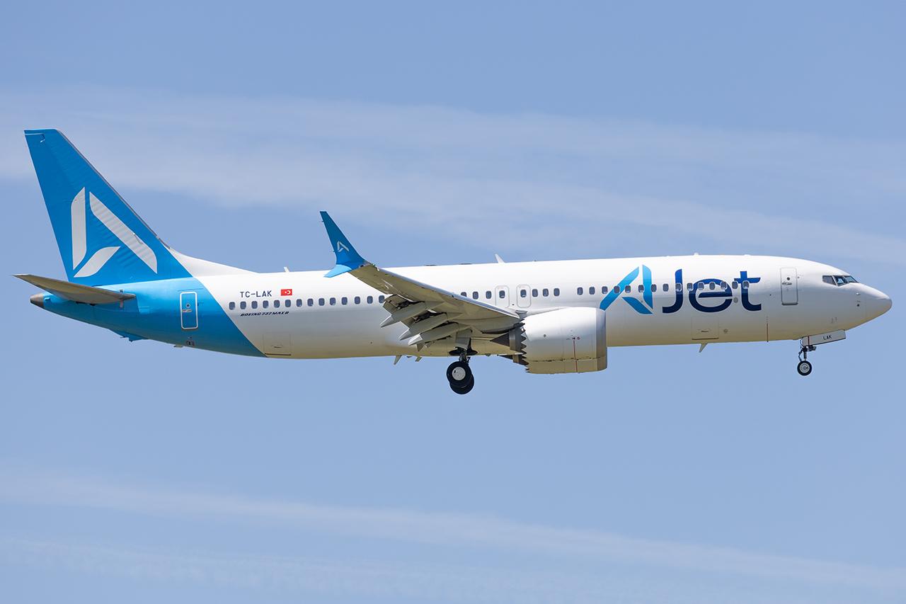 TC-LAK @ LOWW - Ajet 737-8 Max - by Andy Graf