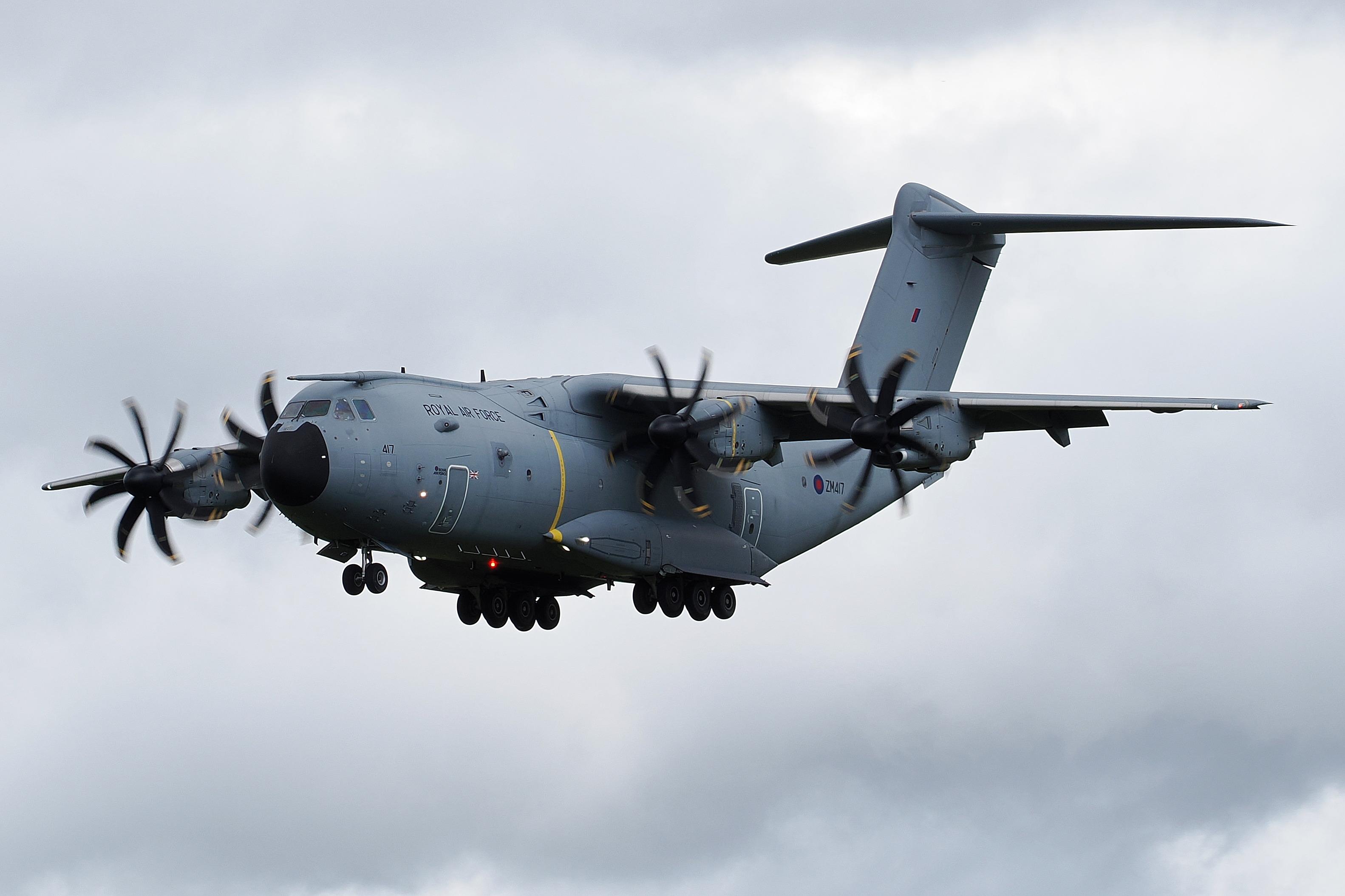 ZM417 @ EGSH - On approach to Norwich. - by Graham Reeve