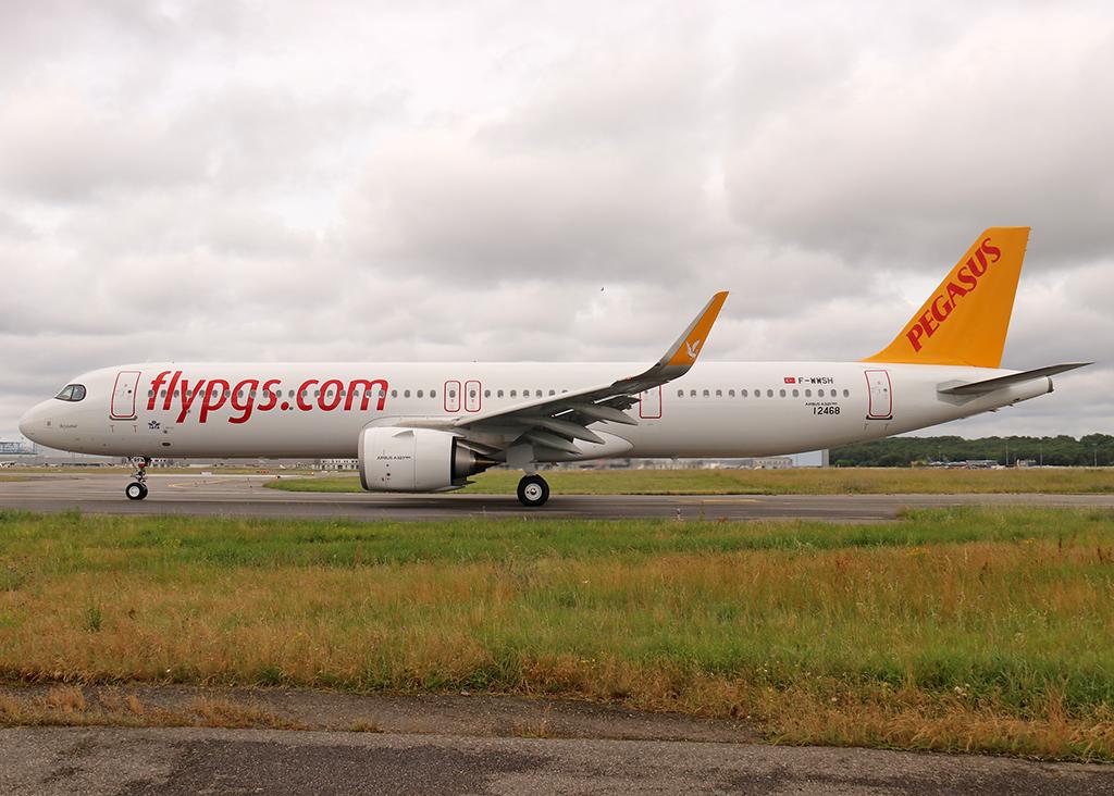 F-WWSH @ LFBO - C/n 12468 - To be TC-RFN - by Shunn311