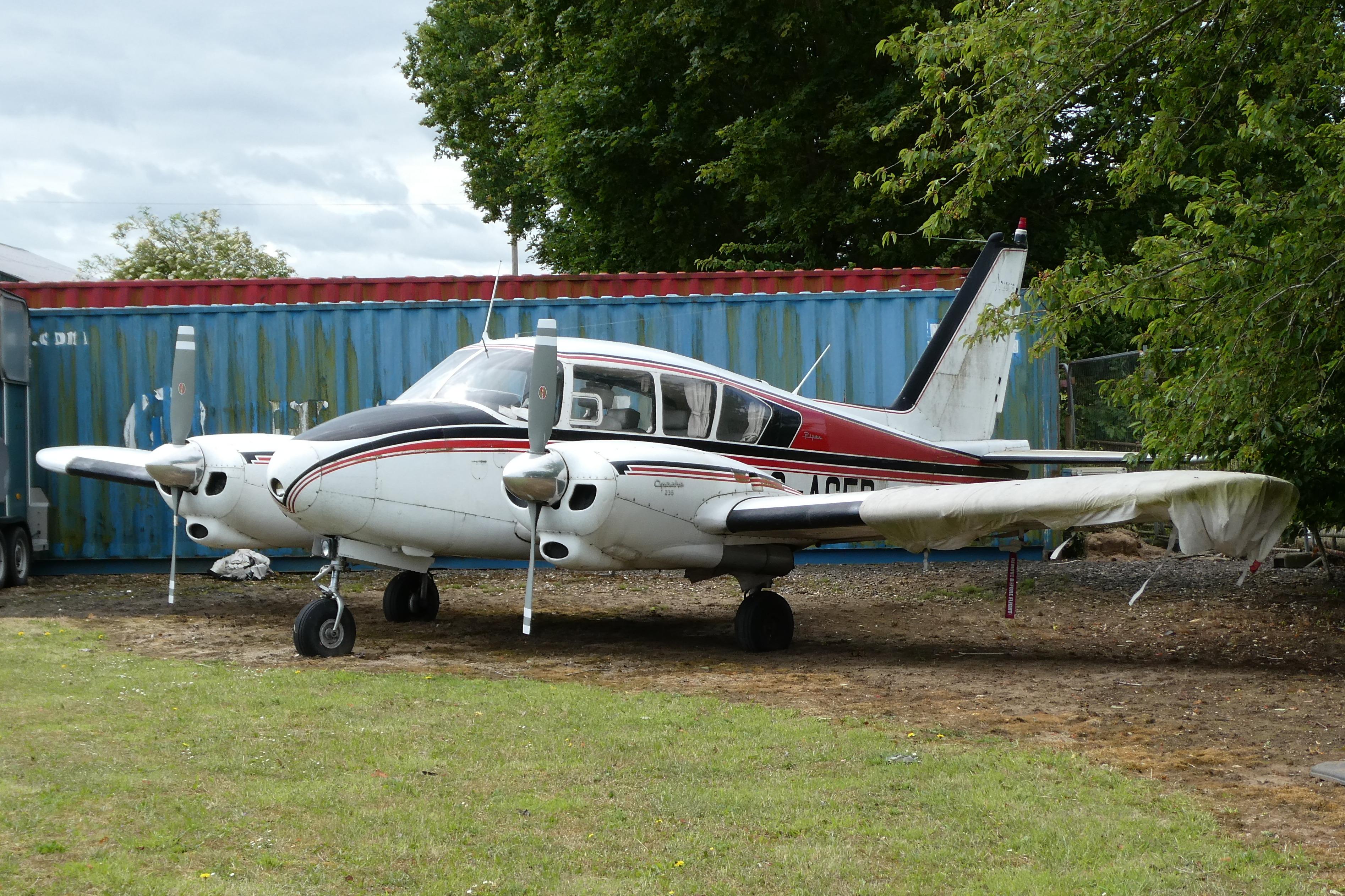 G-ASEP @ EGCS - Parked at Sturgate. - by Graham Reeve