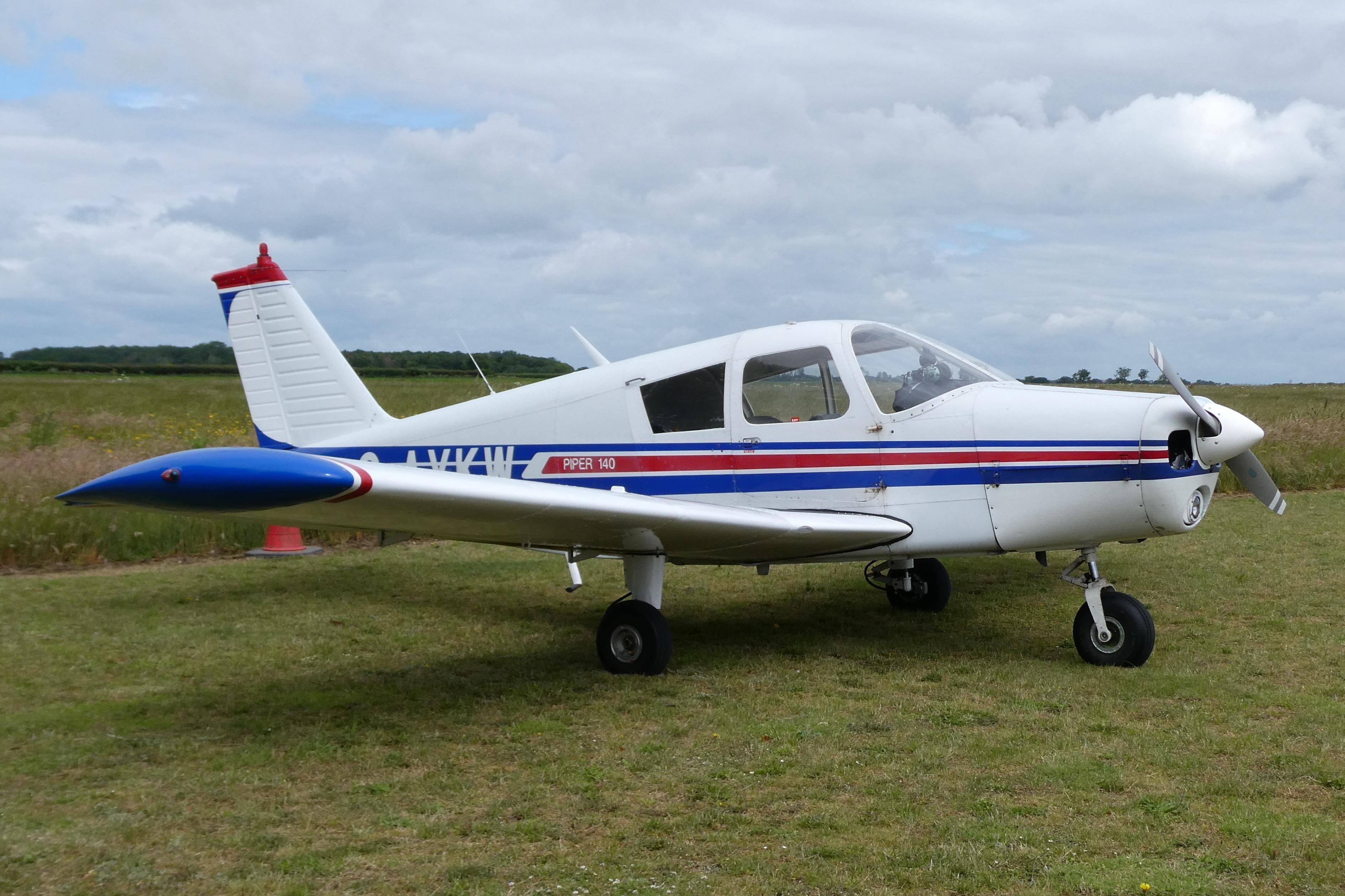 G-AYKW @ EGCS - Parked at Sturgate. - by Graham Reeve