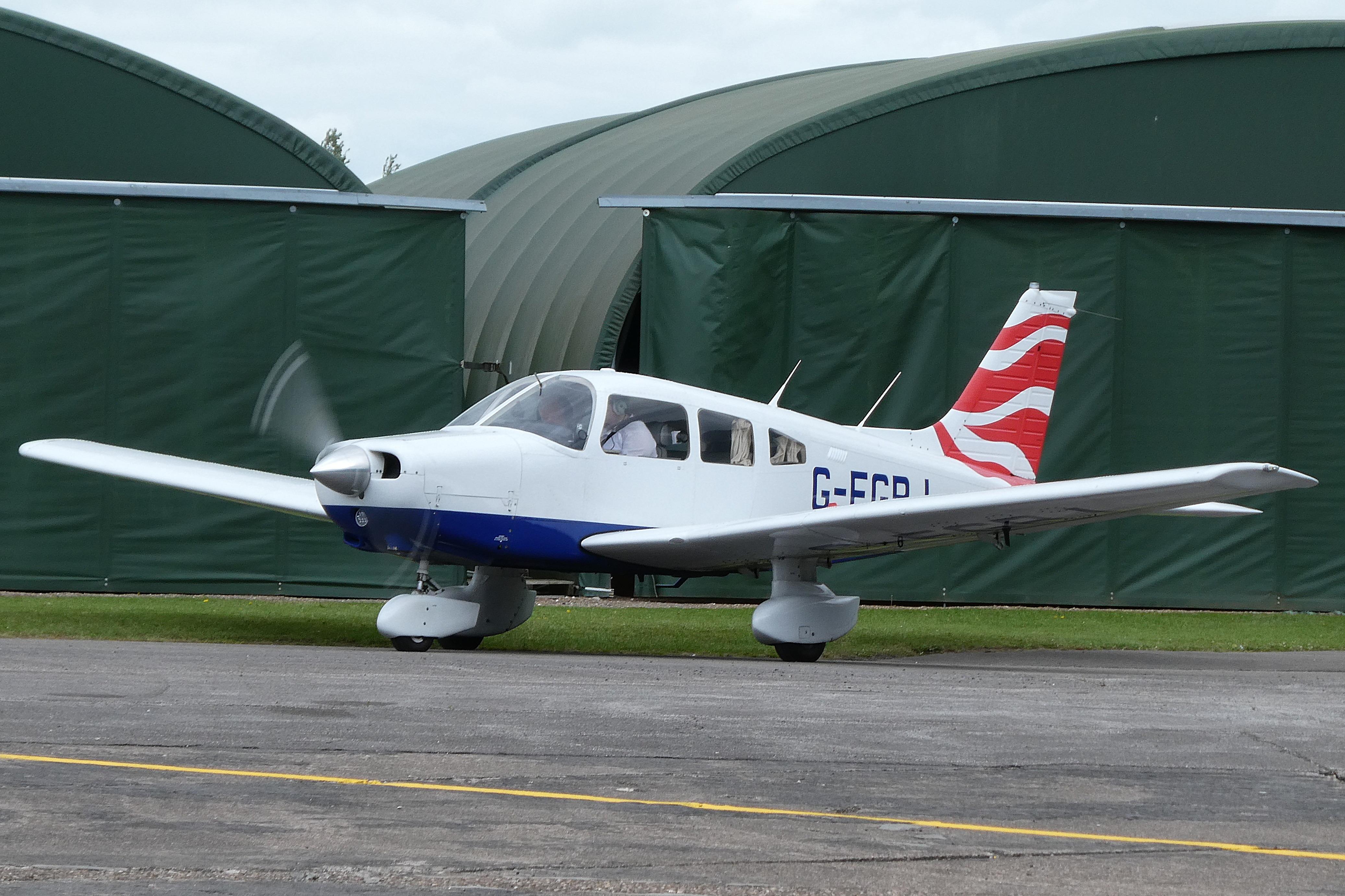 G-EGBJ @ EGCS - About to depart from Sturgate. - by Graham Reeve