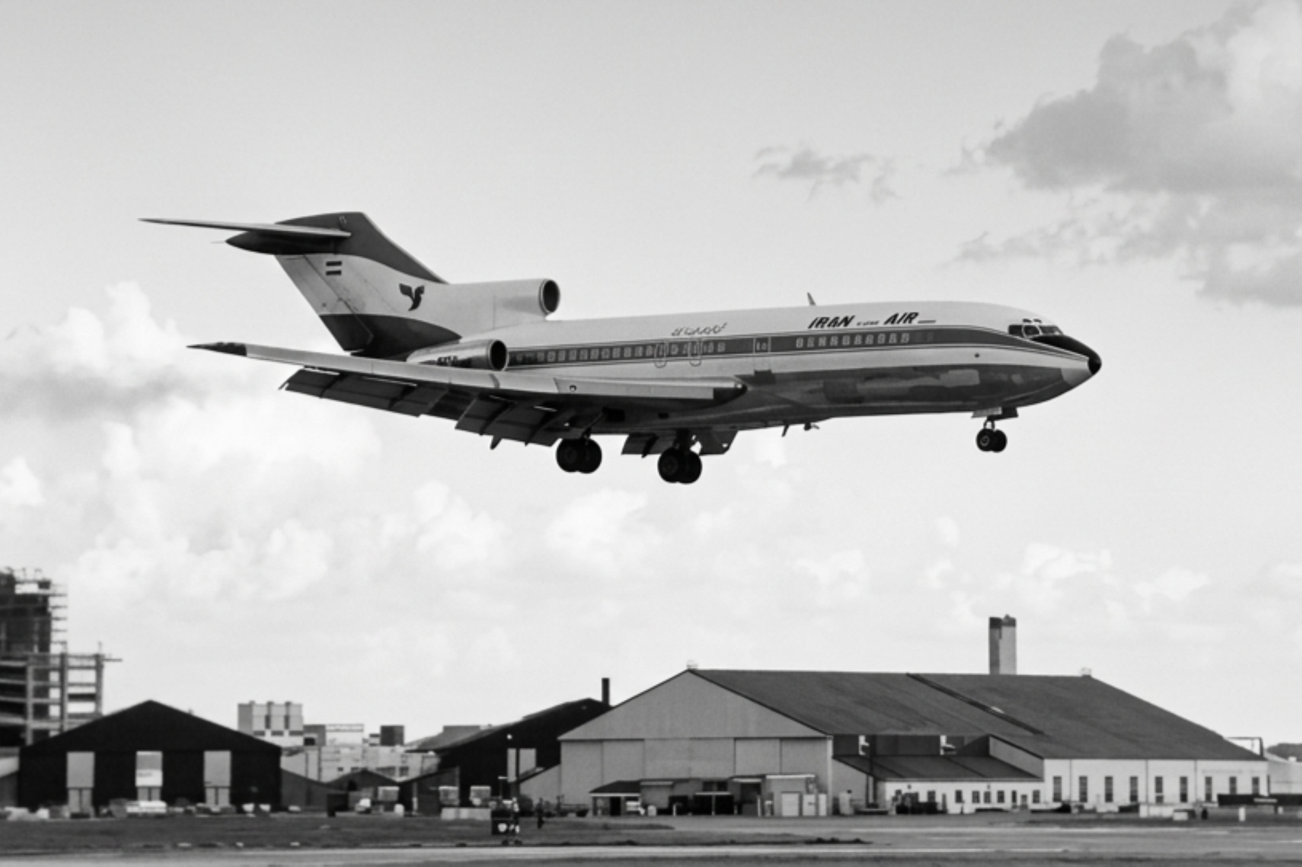 EP-IRB @ EGLL - EP-IRB 1965 B727-100 Iran Air LHR  - by PhilR