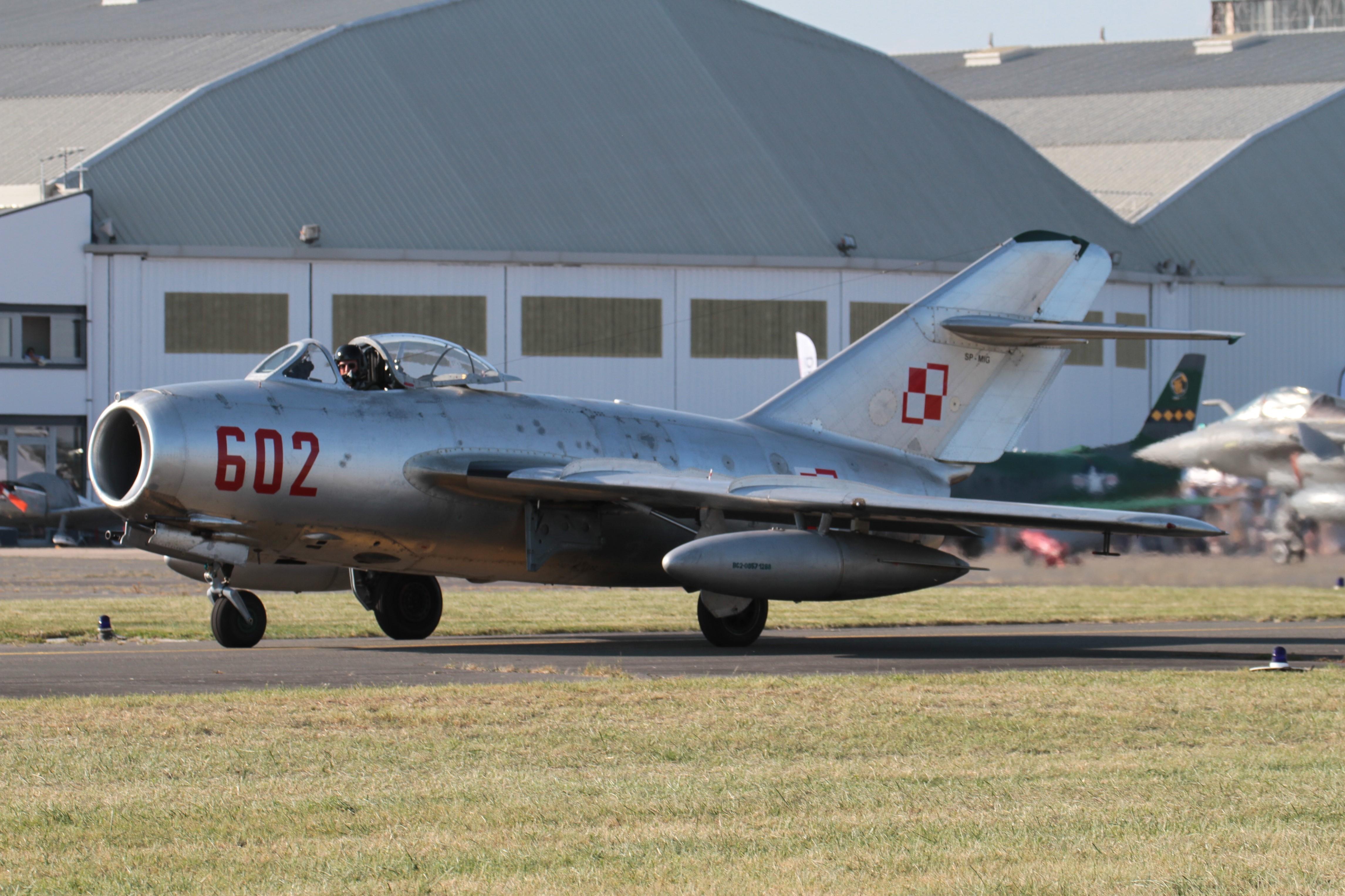 SP-MIG @ LFPM - 602 (SP-MIG) PZL-Mielec Lim-2 (MiG-15bis) Air Legend Melun-Villaroche - by PhilR