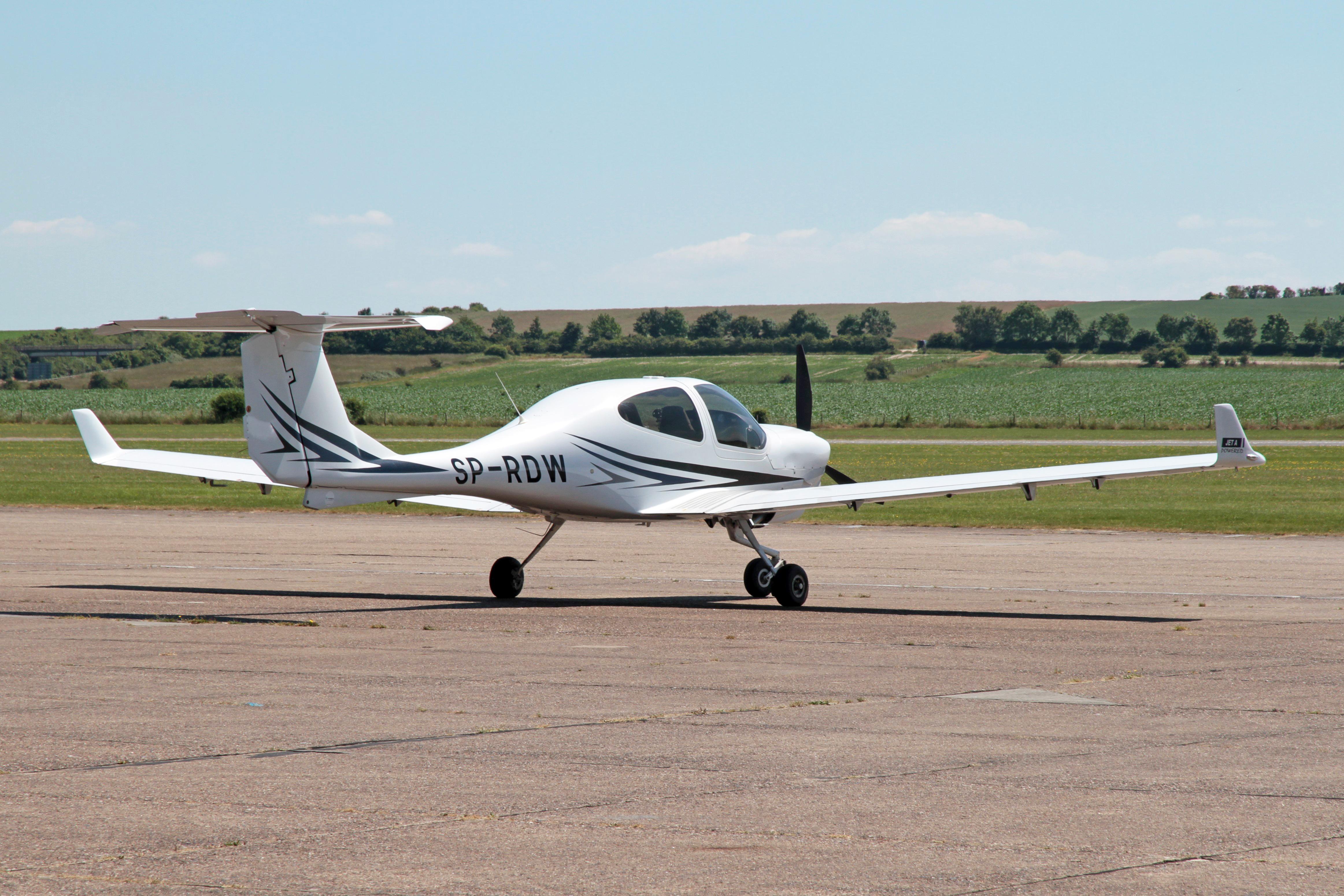 SP-RDW @ EGSU - SP-RDW Diamond DA 40 NG Star Duxford 
 - by PhilR