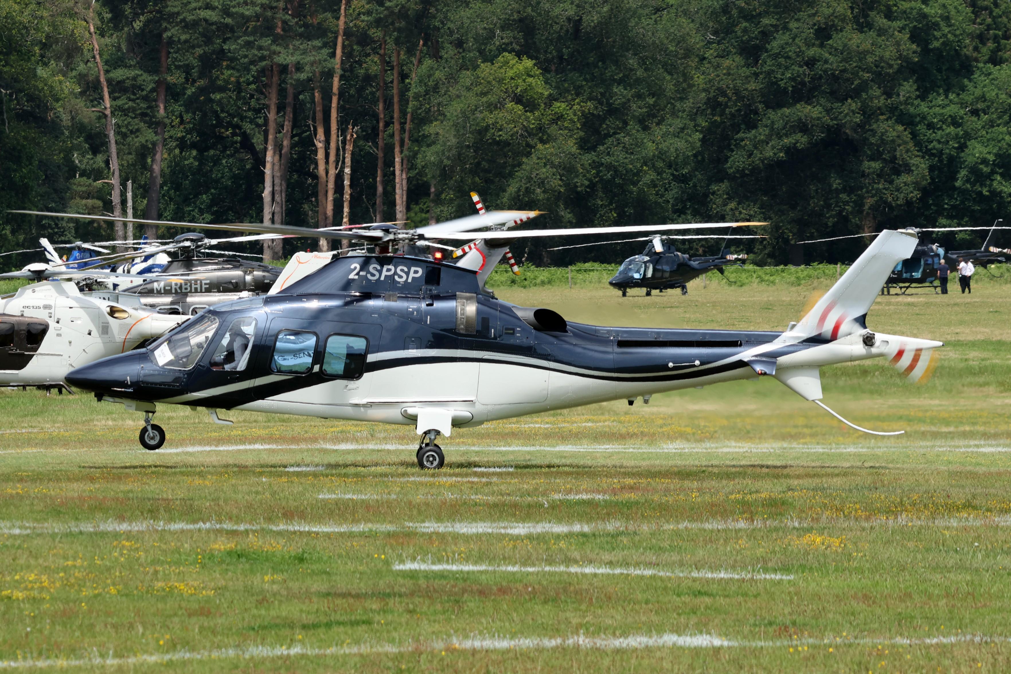 2-BOOZ @ ASCOT - 2-SPSP 2012 Agusta Westland AW109SP Grand New Ascot Heliport 16.06.26  - by PhilR
