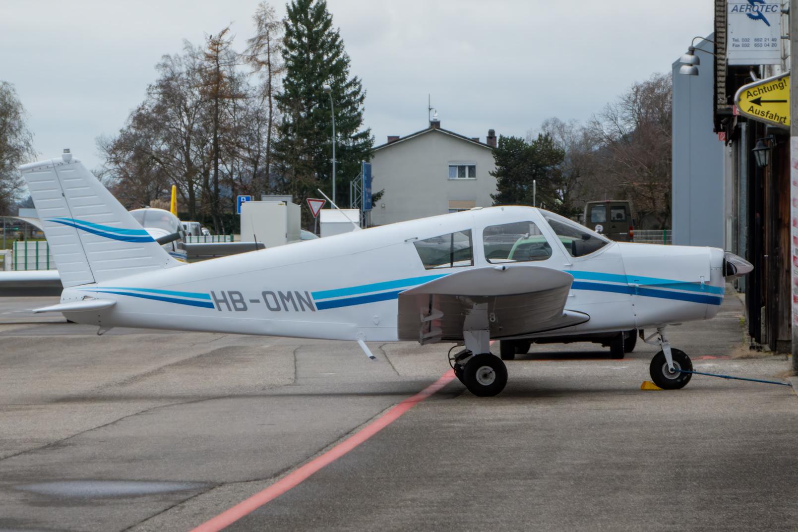 HB-OMN @ LSZG - With a new paint-scheme - by sparrow9