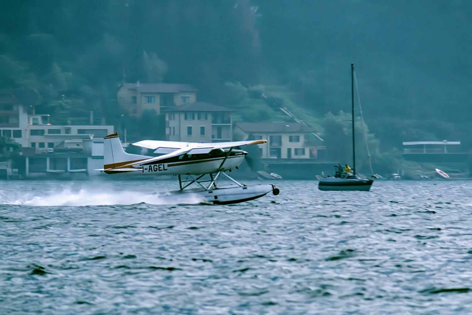 I-AGEL @ LSZA - SPAS-Meeting Morcote, near Lugano. scanned from  a slide. - by sparrow9