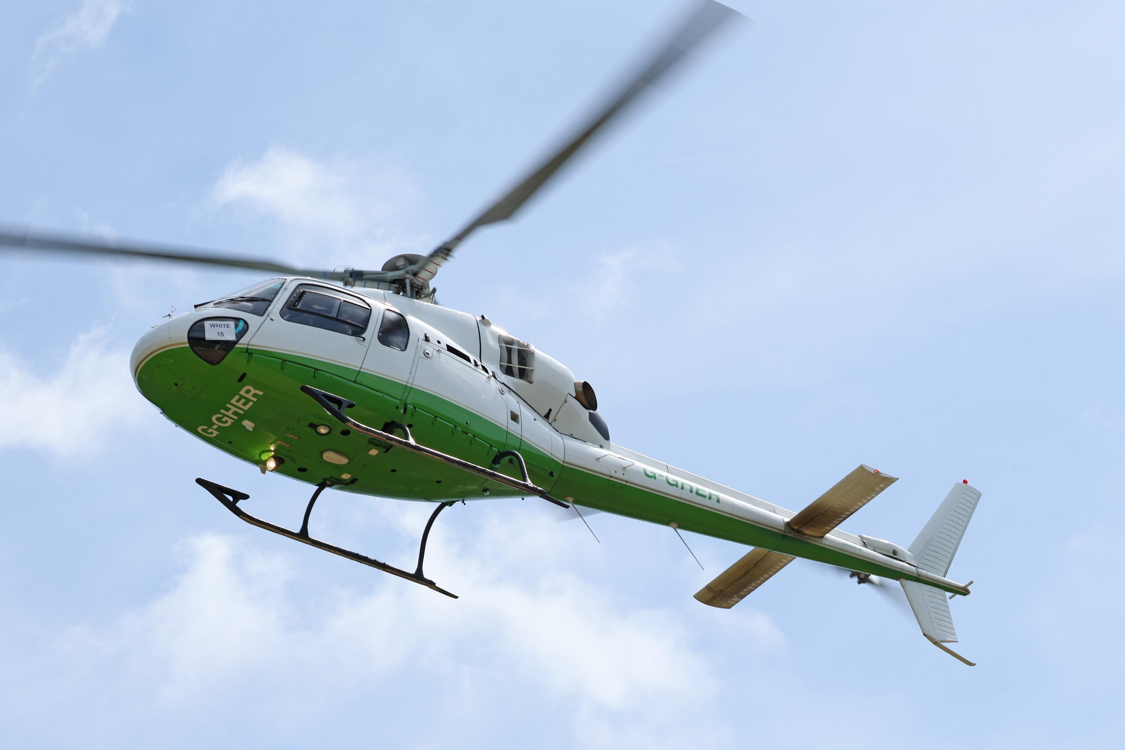 G-GHER @ ASCOT - G-GHER 1998 Eurocopter AS355N Ecureuil II Ascot Heliport  - by PhilR
