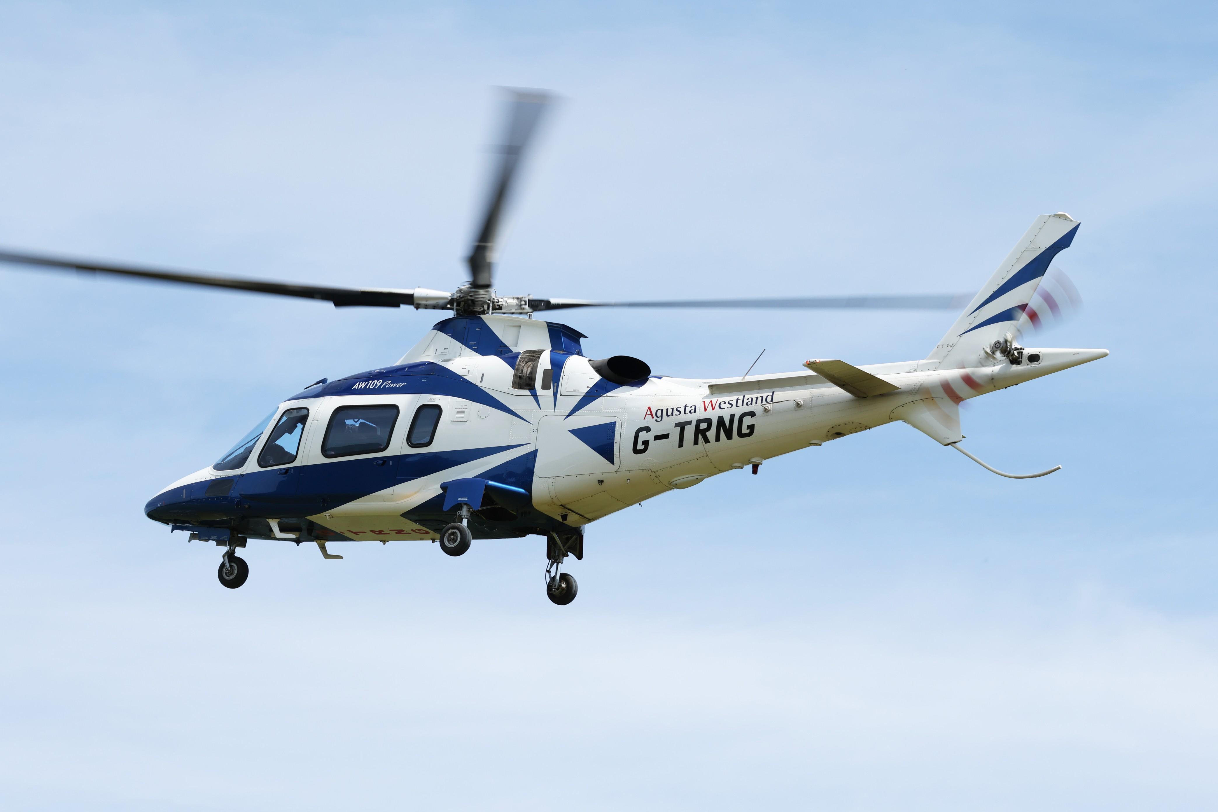 G-TRNG @ ASCOT - G-TRNG 2002 Agusta A109E Ascot Heliport  - by PhilR