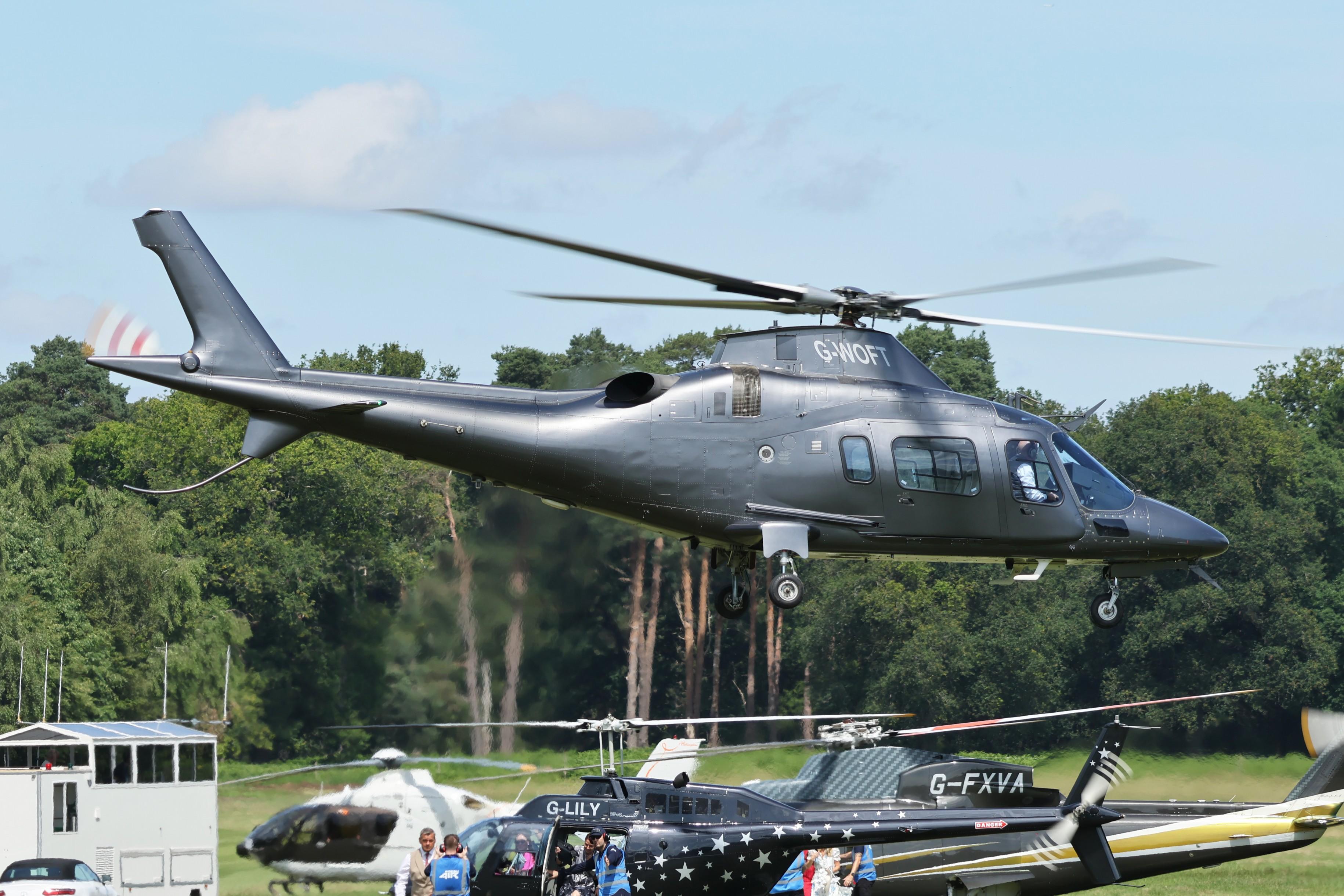 G-WOFT @ ASCOT - G-WOFT 2004 Agusta A109E Power Ascot Heliport 
 - by PhilR