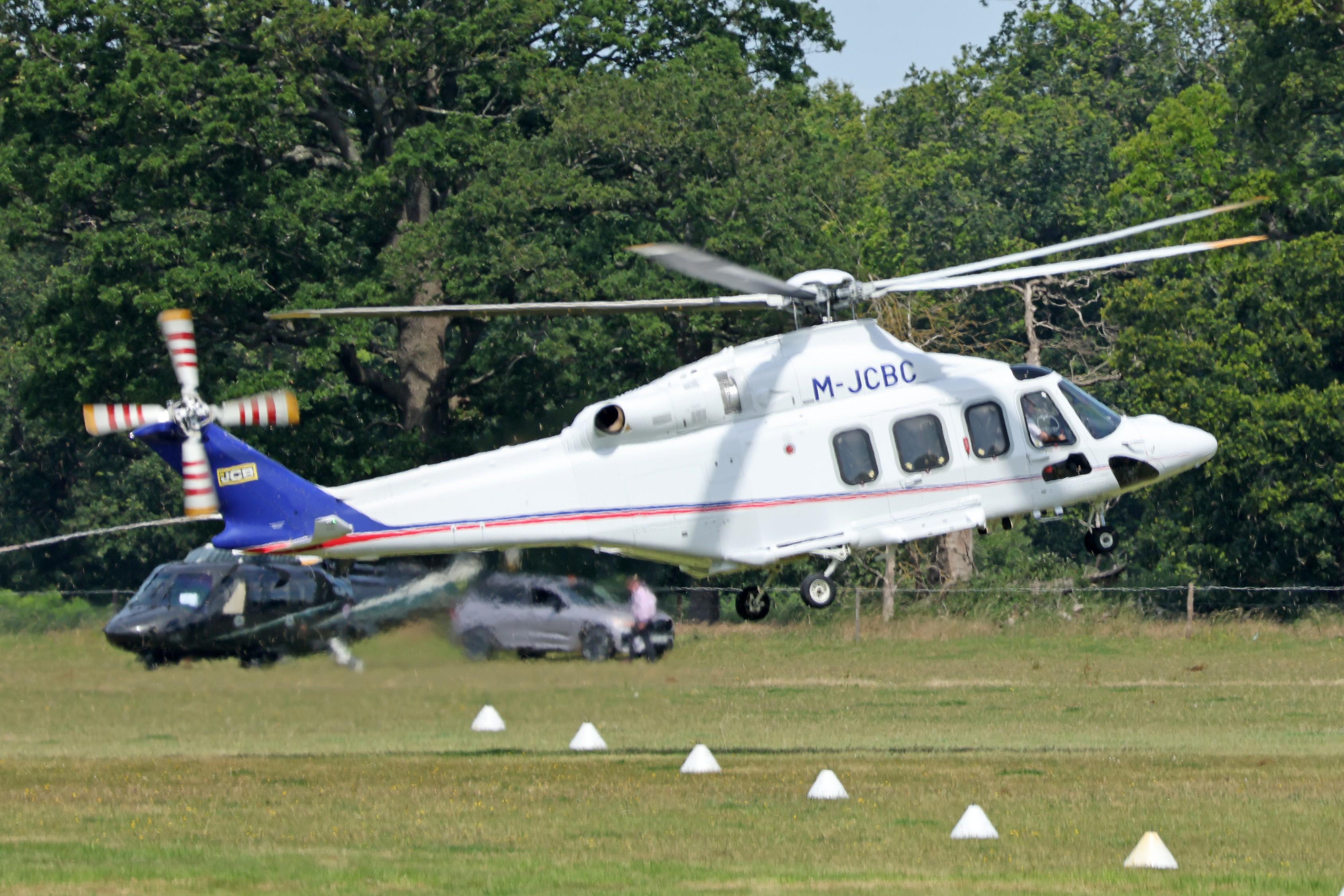 M-JCBC @ ASCOT - M-JCBC 2024 Leonardo AW139 Ascot Heliport 
 - by PhilR