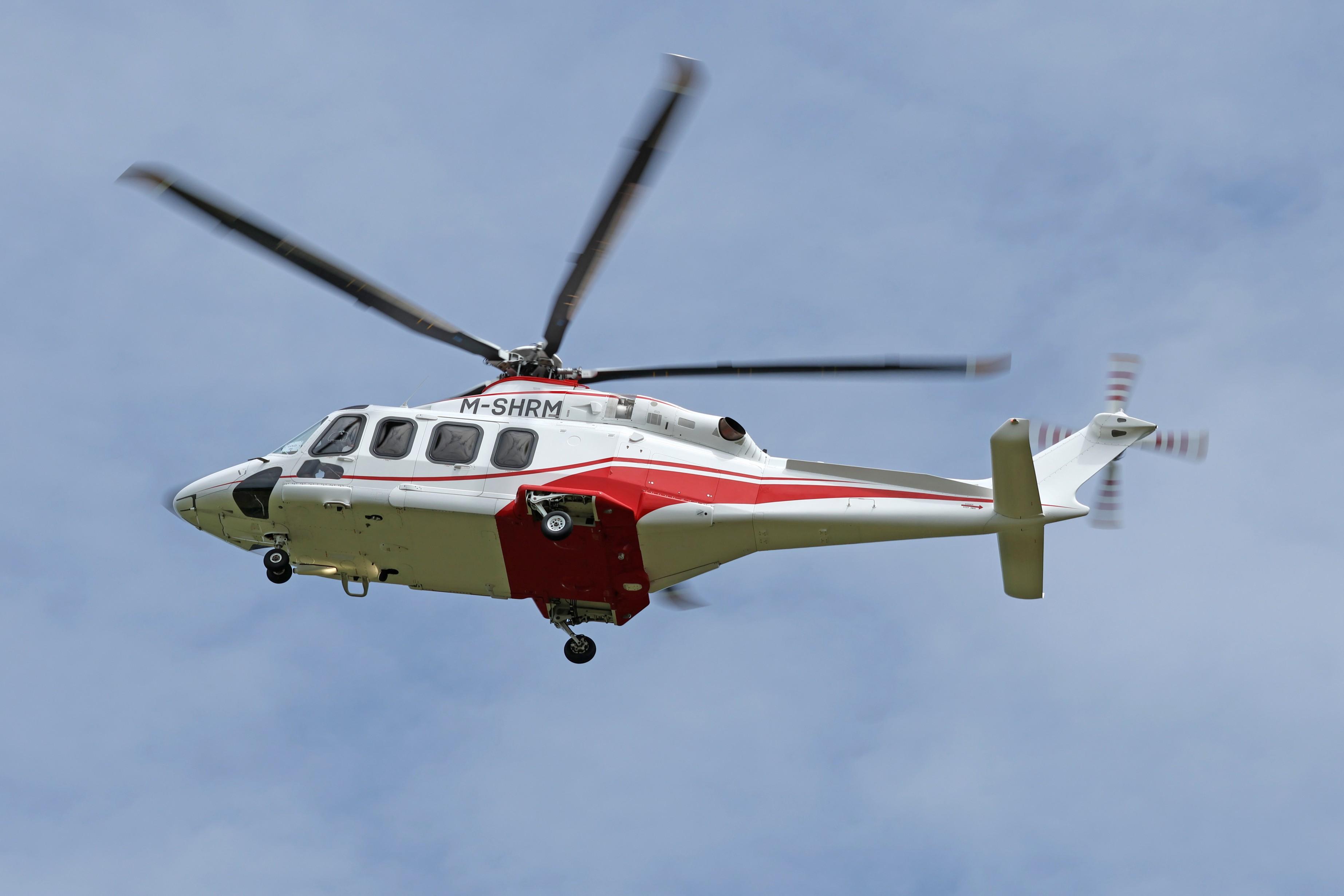 M-SHRM @ ASCOT - M-SHRM 2016 Agusta Westland AW139 Ascot Heliport 
 - by PhilR