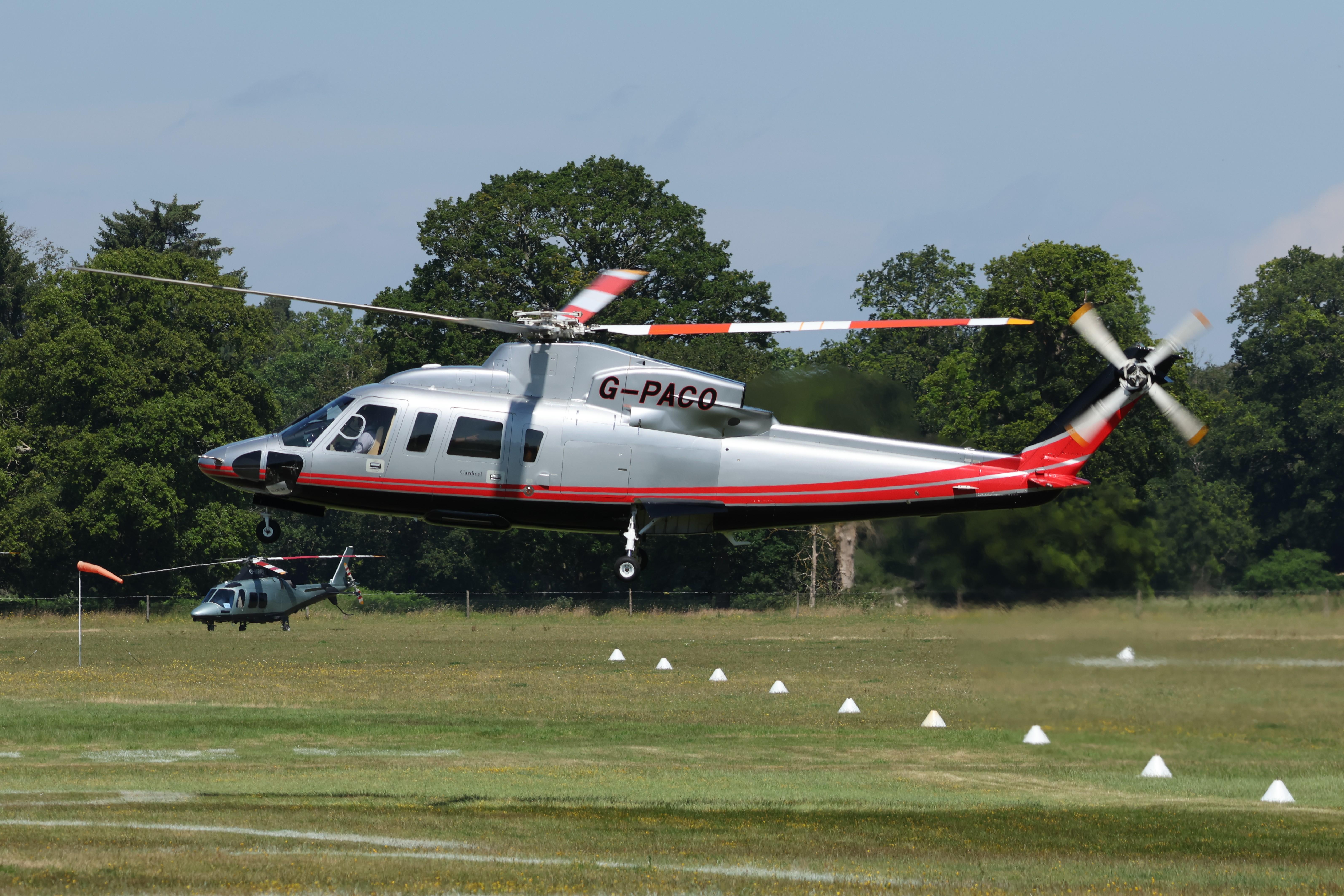 G-PACO @ ASCOT - -PACO 2009 Sikorsky S-76C Ascot Heliport 
 - by PhilR