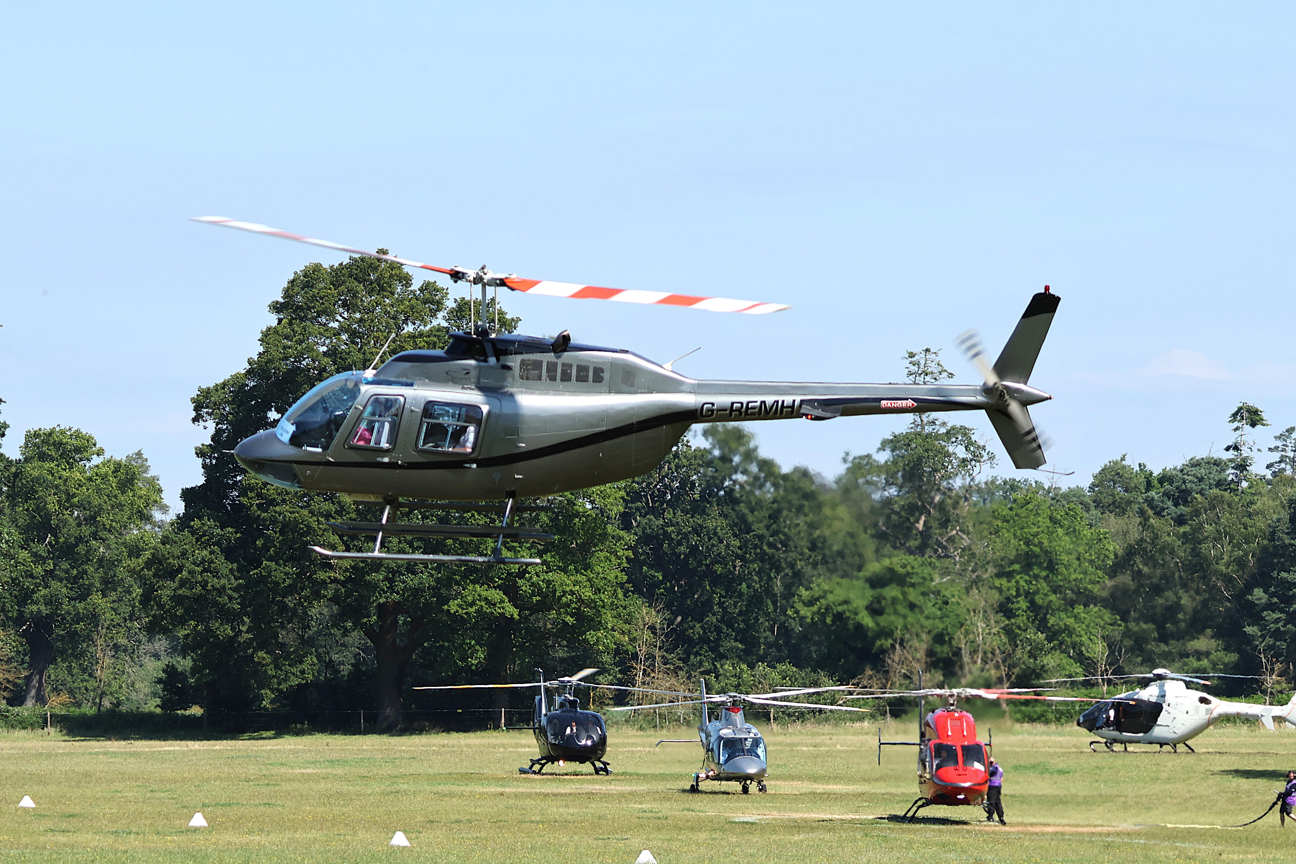 G-REMH @ ASCOT - G-REMH 2007 Bell 206B Jet Ranger lll Ascot Heliport 
 - by PhilR