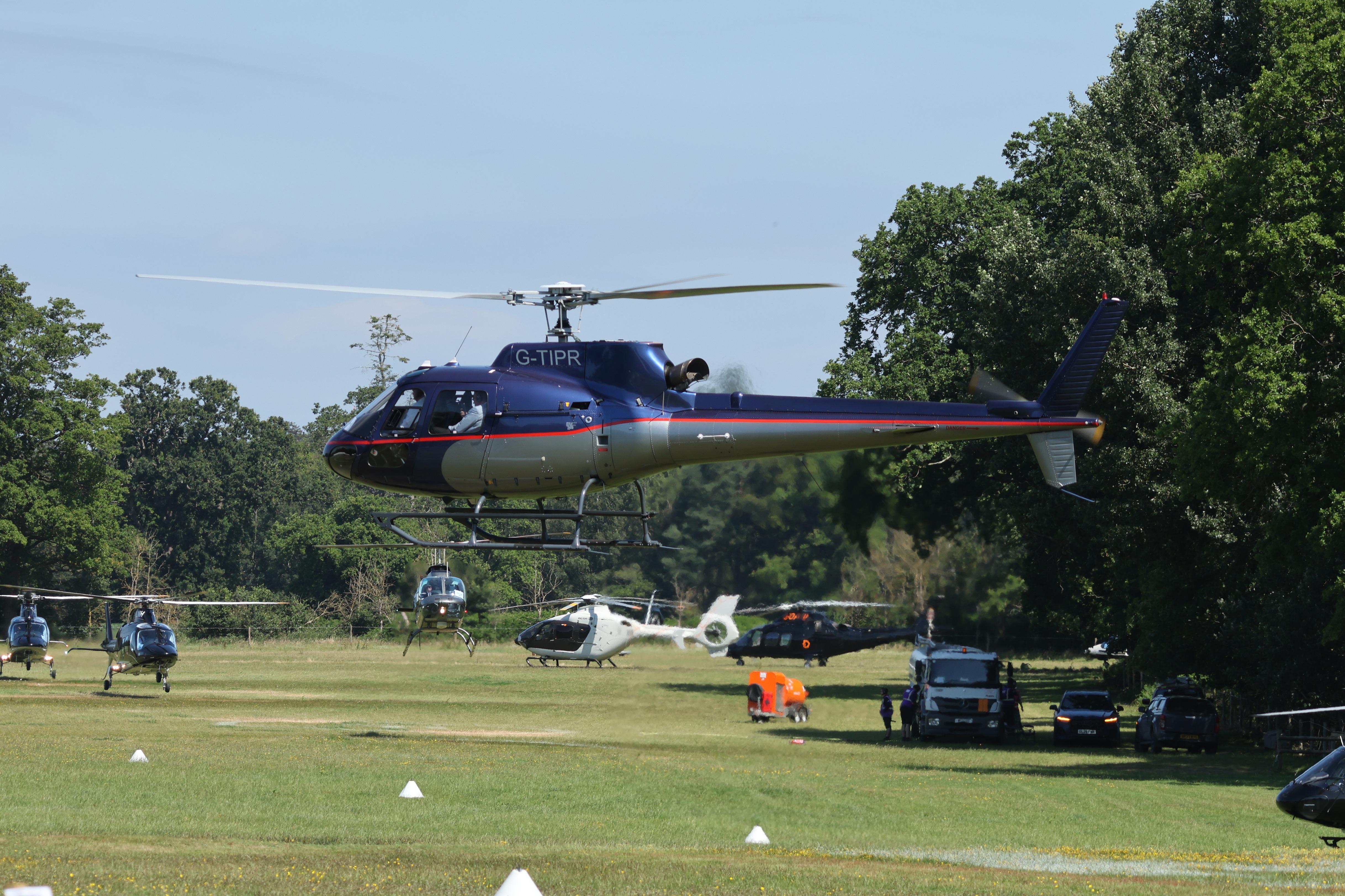 G-TIPR @ ASCOT - G-TIPR 2008 Eurocopter AS350B2 Ecureuil ll Ascot Heliport - by PhilR