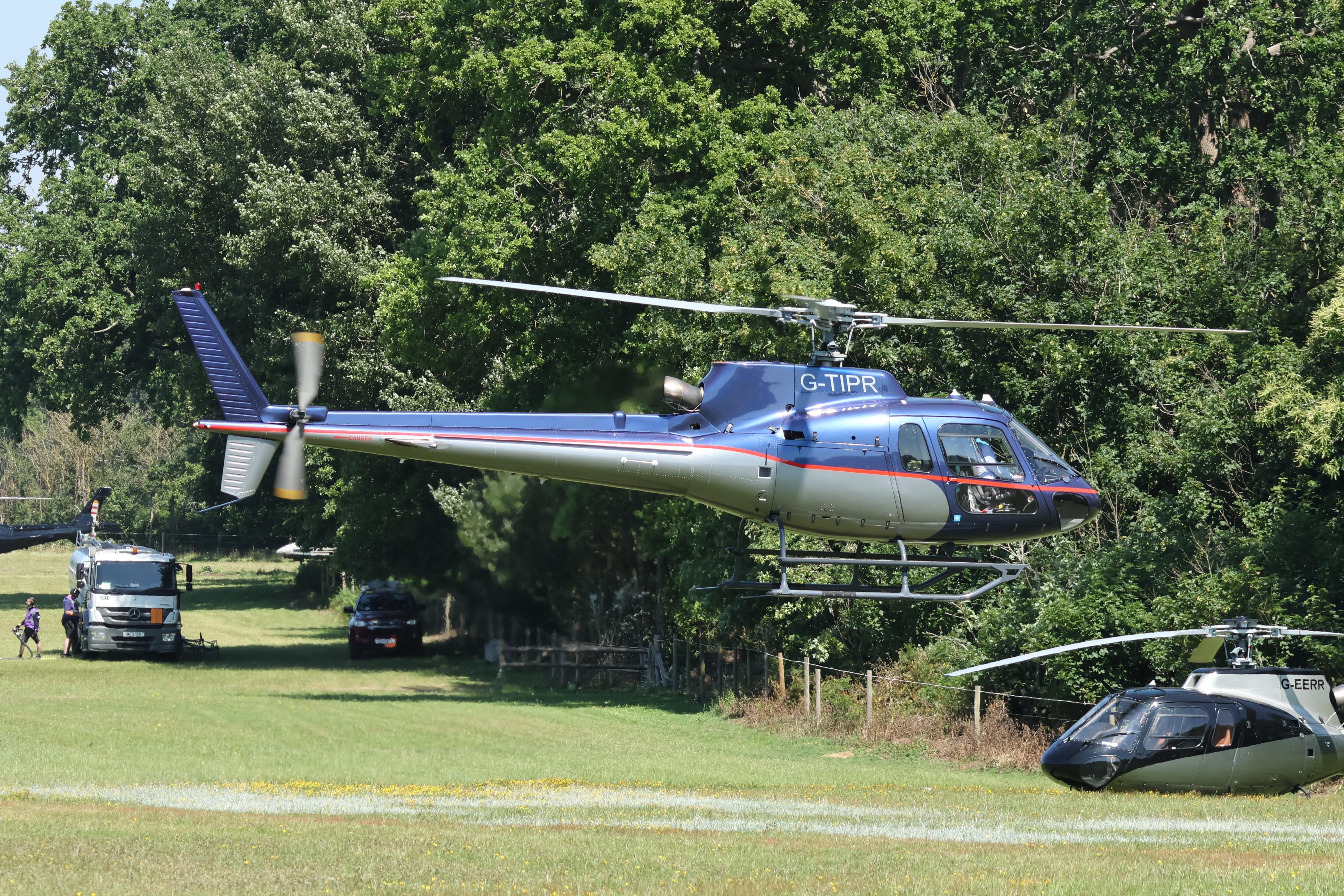 G-SCOF @ ASCOT - G-SCOF 1994 Eurocopter France AS355N Ecureuil ll Ascot Heliport  - by PhilR