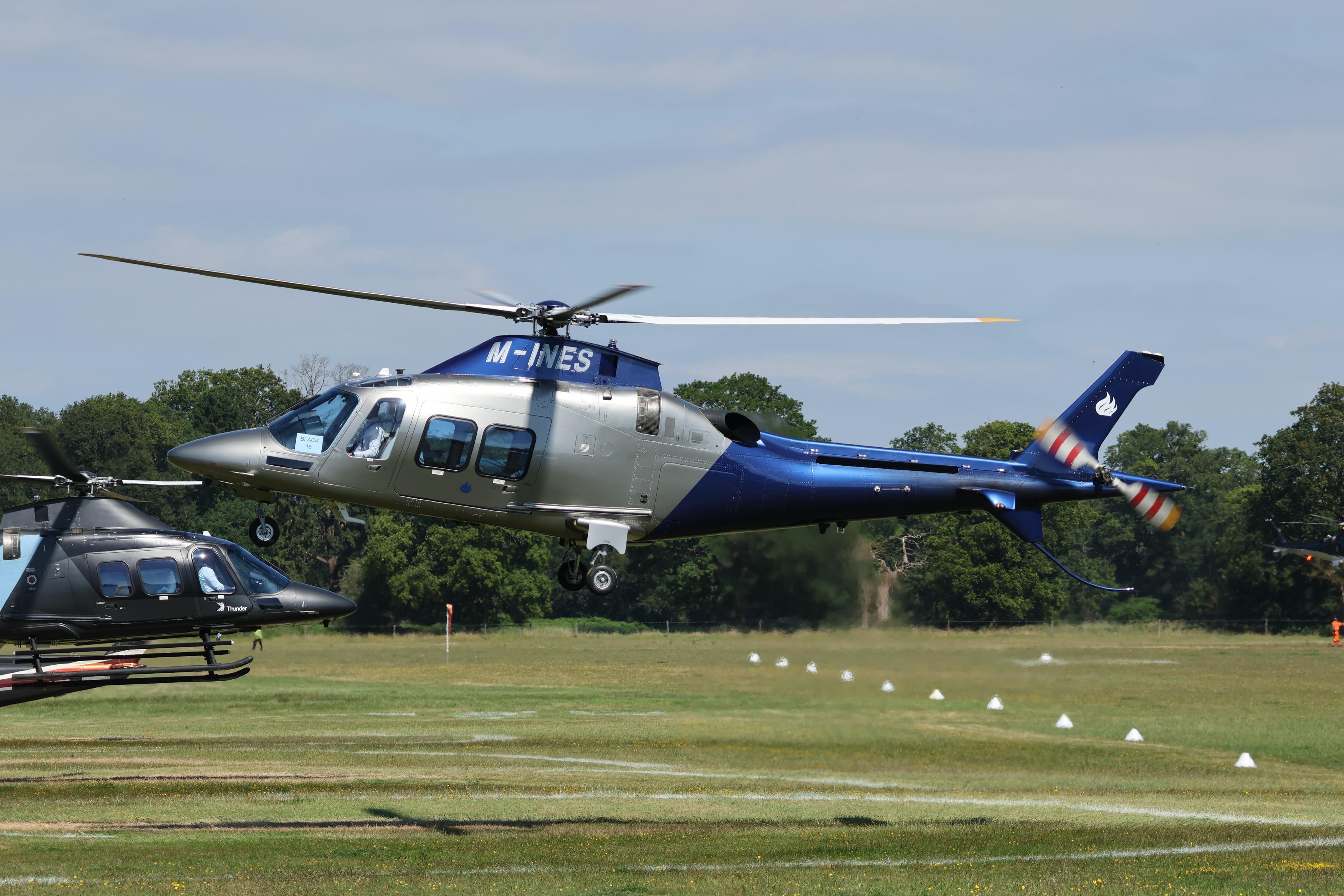 M-INES @ ASCOT - M-INES 2012 Agusta Westland AW109SP Grand New Ascot Heliport 19.06.26 (1).JPG
 - by PhilR