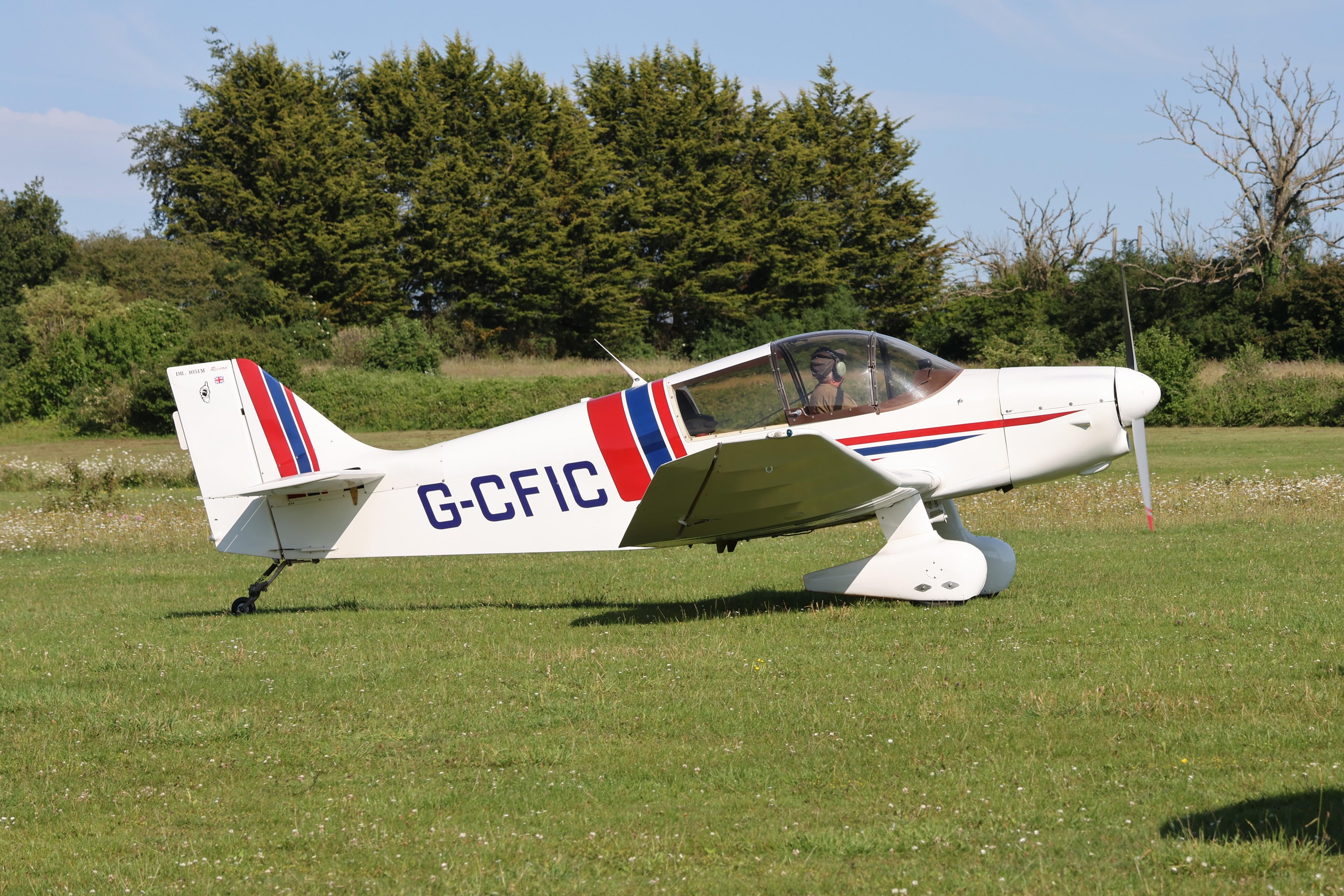 G-CFIC @ EGHP - G-CFIC 1963 CEA Jodel DR1050-M1 Sicile Record Popham 
 - by PhilR