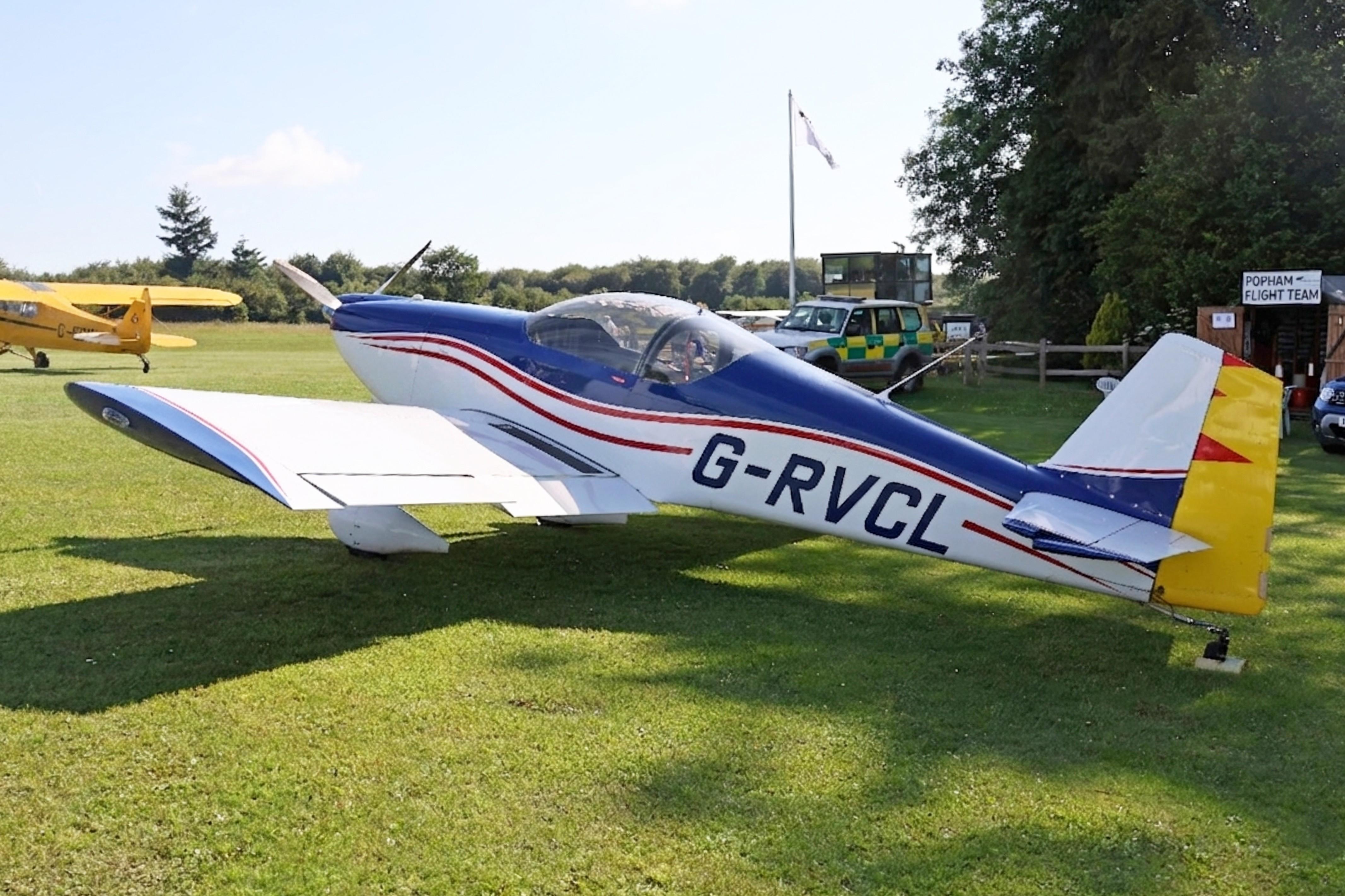G-RVCL @ EGHP - G-RVCL 2007 VANS RV-6 Popham  - by PhilR