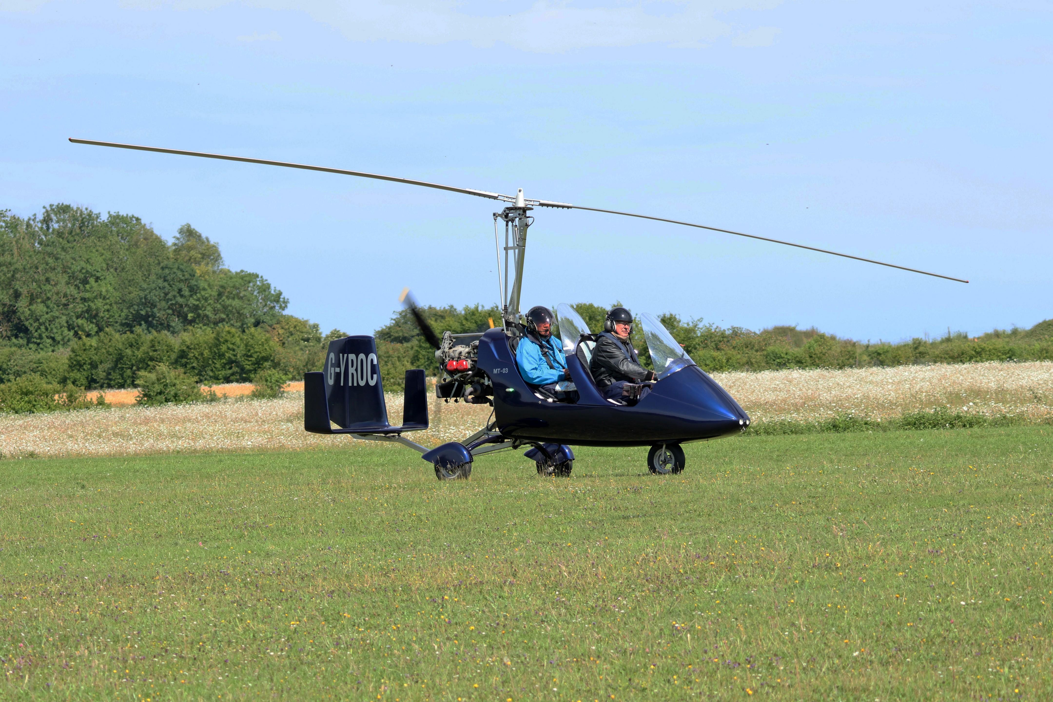 G-YROC @ EGHP - G-YROC 2008 Rotorsport UK MT-03 Popham  - by PhilR