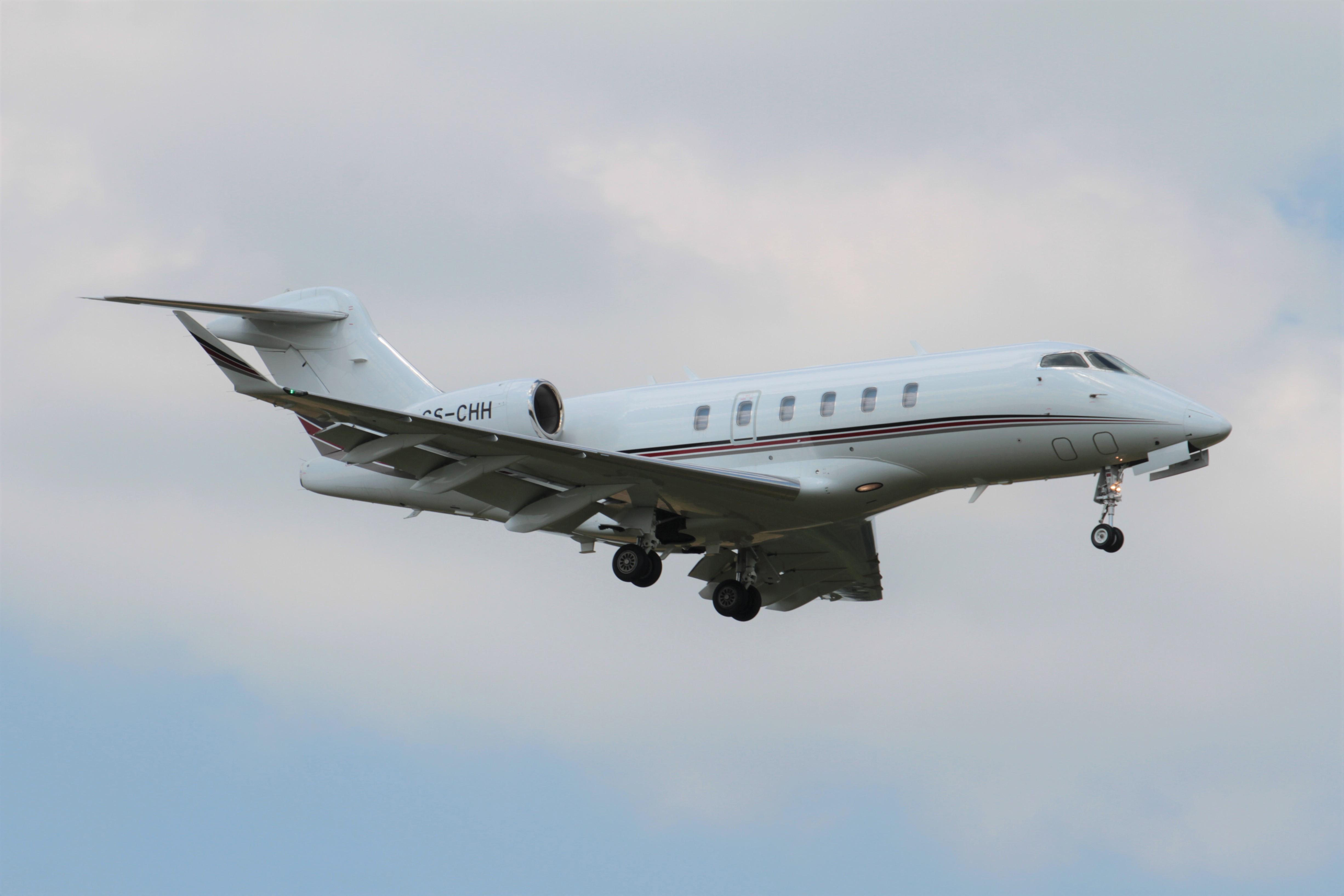 CS-CHH @ EGLF - CS-CHH 2017 Bombardier Challenger 35 Farnborough 
 - by PhilR