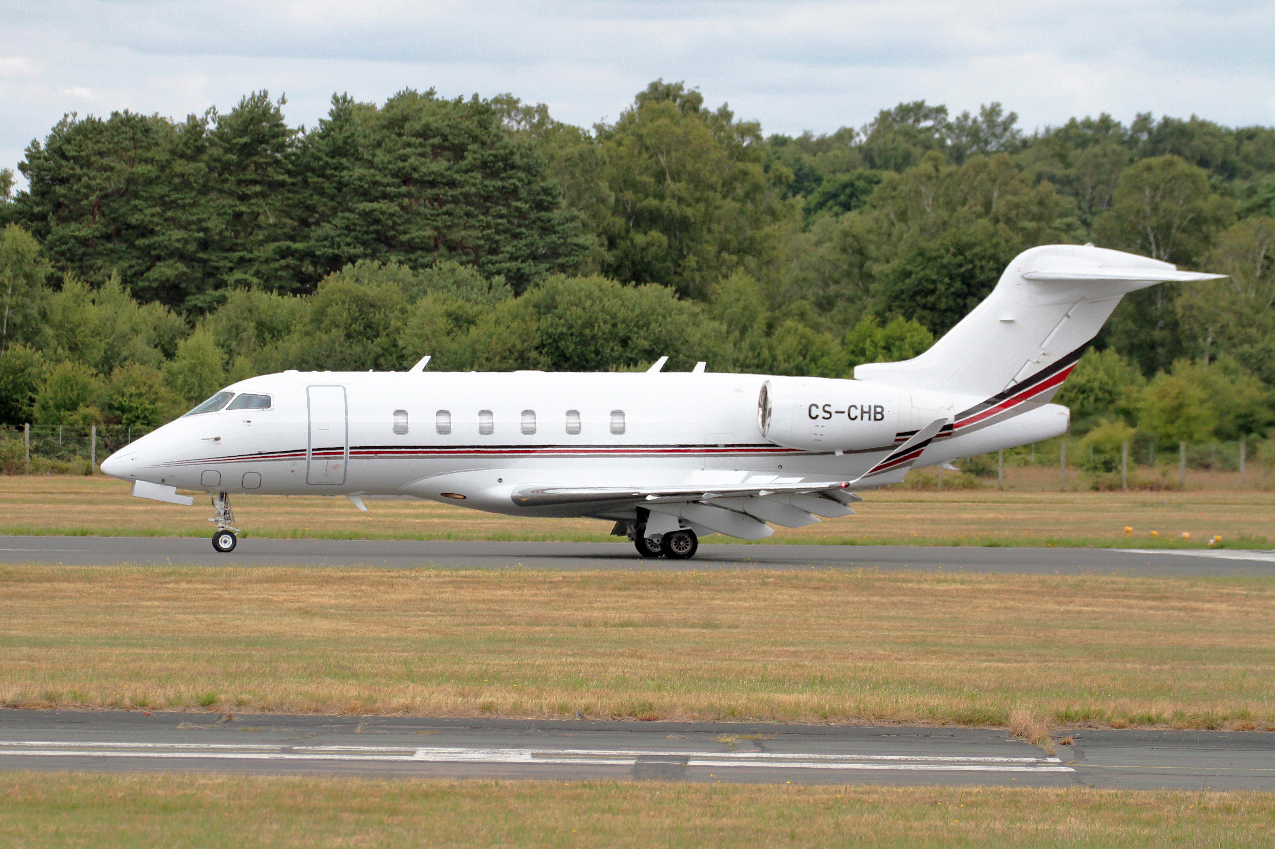 CS-CHB @ EGLF - CS-CHB 2015 Bombardier Challenger 350 Farnborough 
 - by PhilR