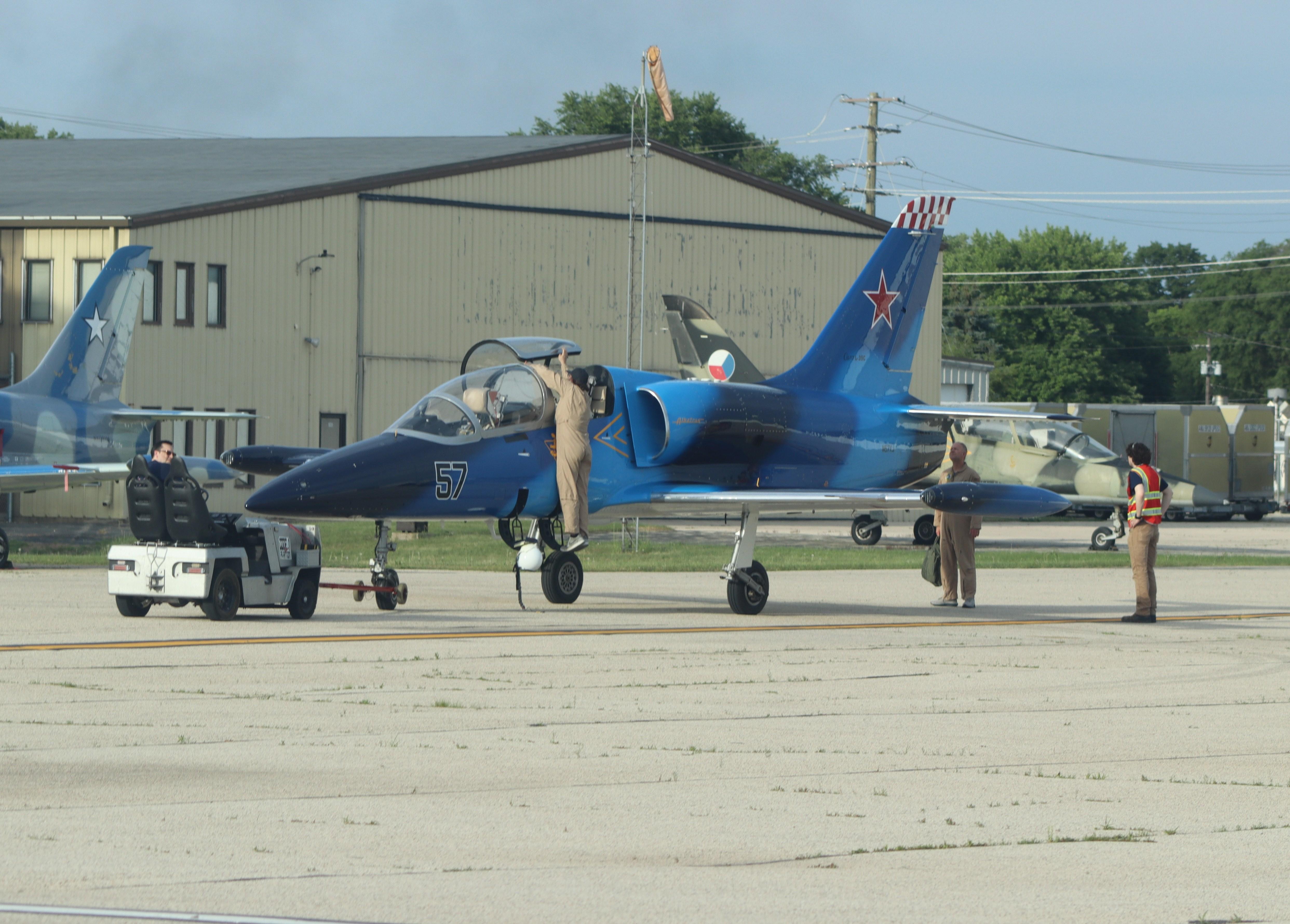 N57XJ @ KRFD - Aero L-39C - by MarkPasqualino