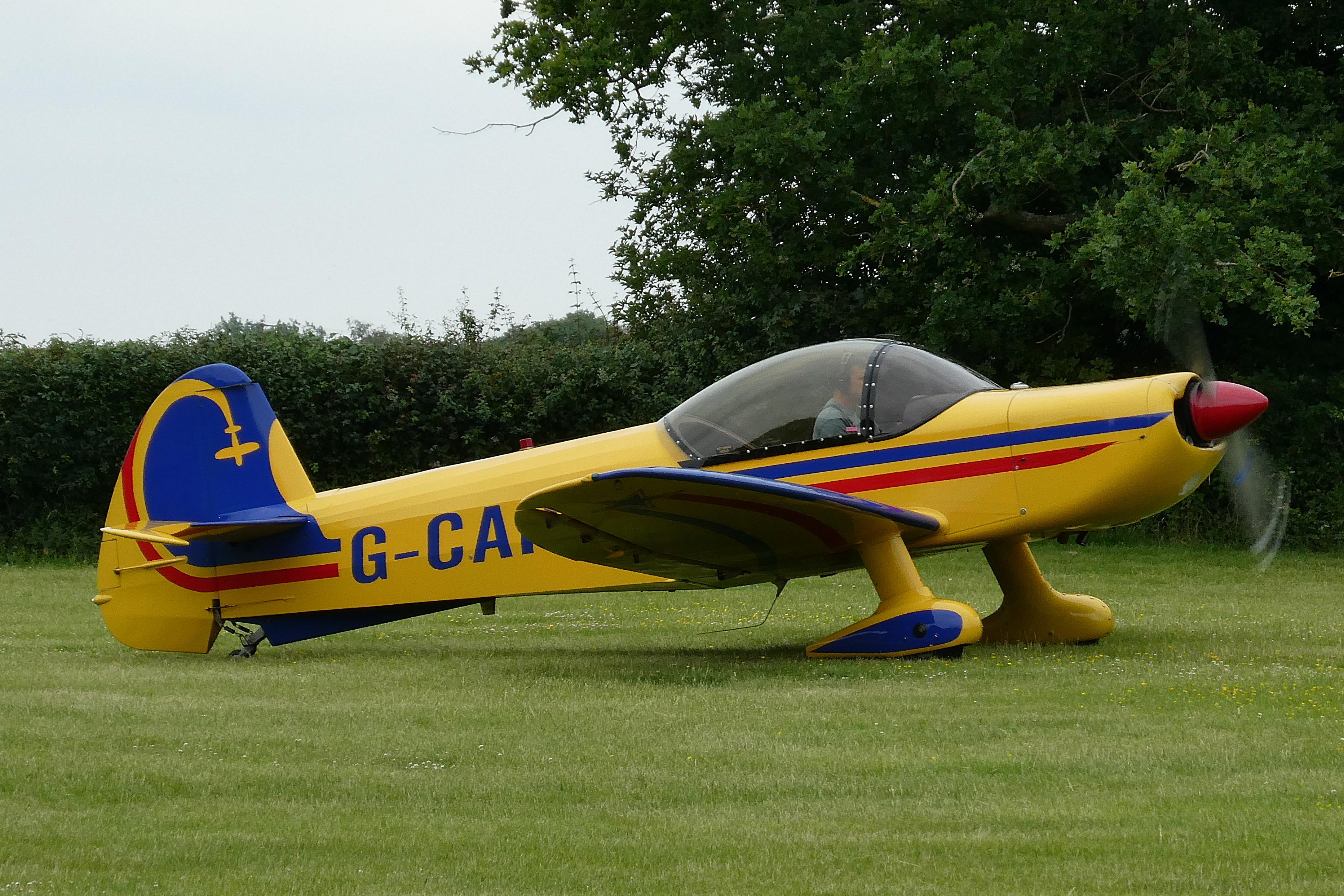 G-CAPI @ X3PF - Just landed at Priory Farm for the 2026 Fathers Day Fly In. - by Graham Reeve