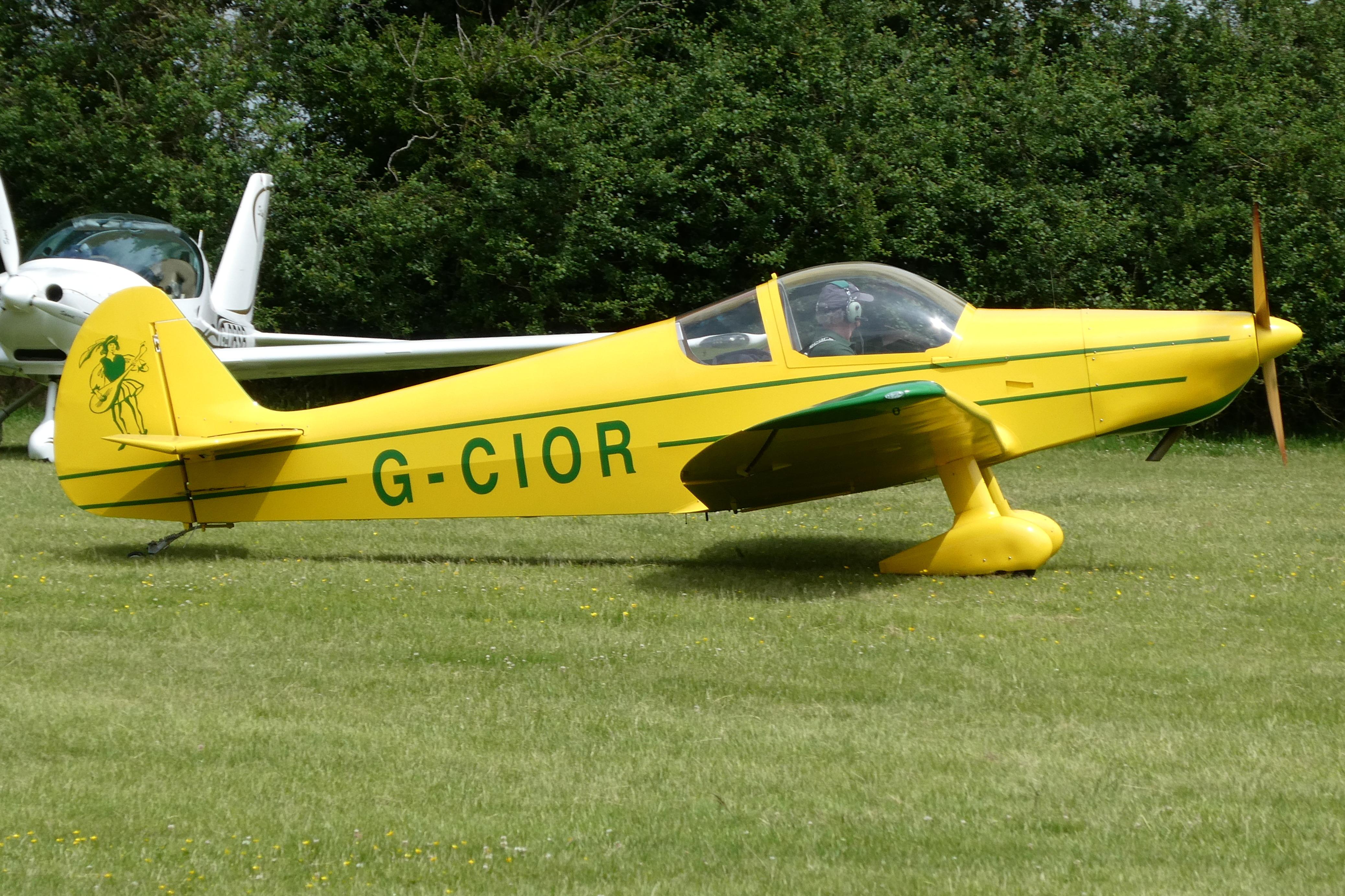 G-CIOR @ X3PF - Just landed at Priory Farm for the 2026 Fathers Day Fly In. - by Graham Reeve
