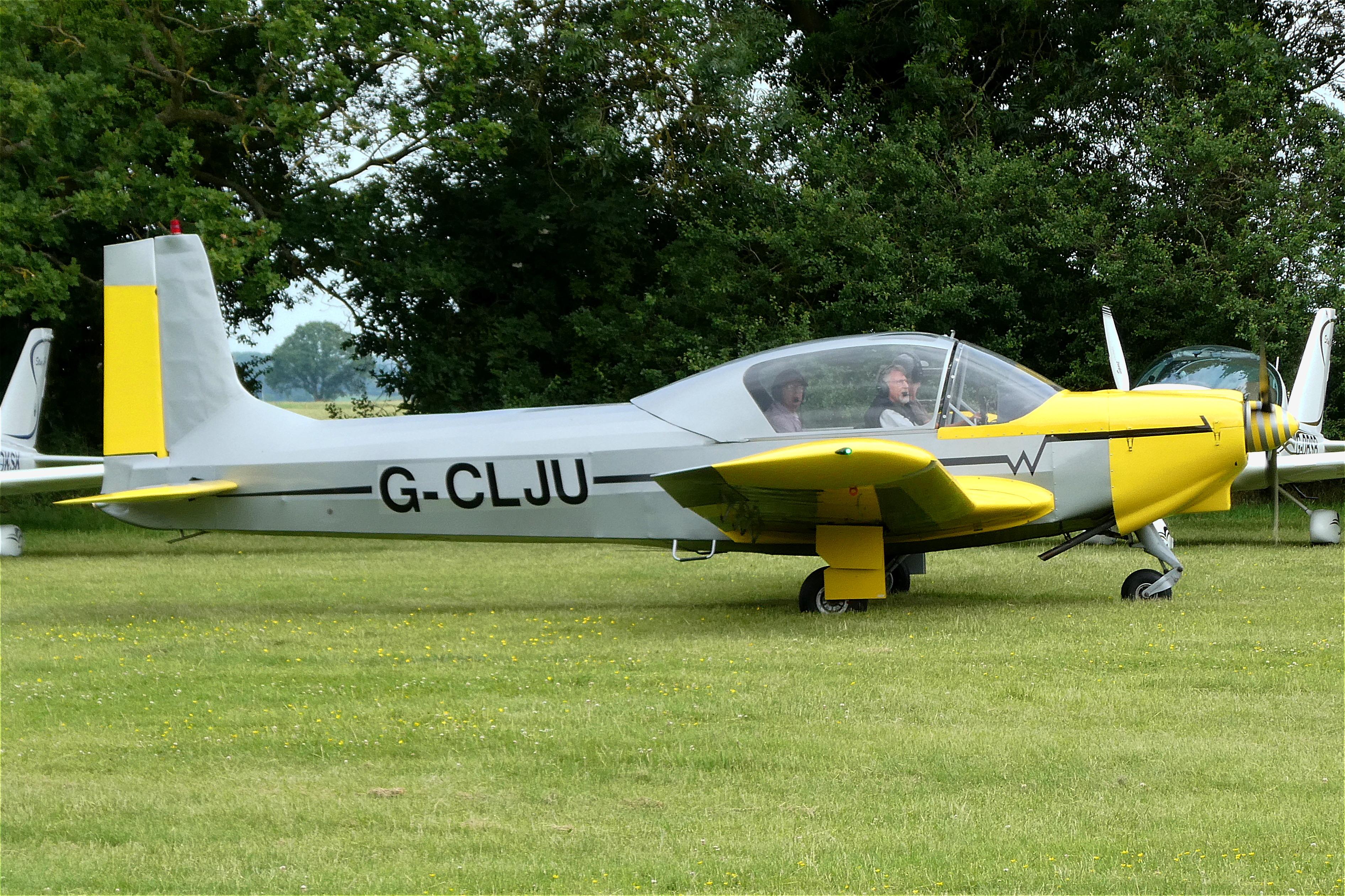 G-CLJU @ X3PF - Just landed at Priory Farm for the 2026 Fathers Day Fly In. - by Graham Reeve