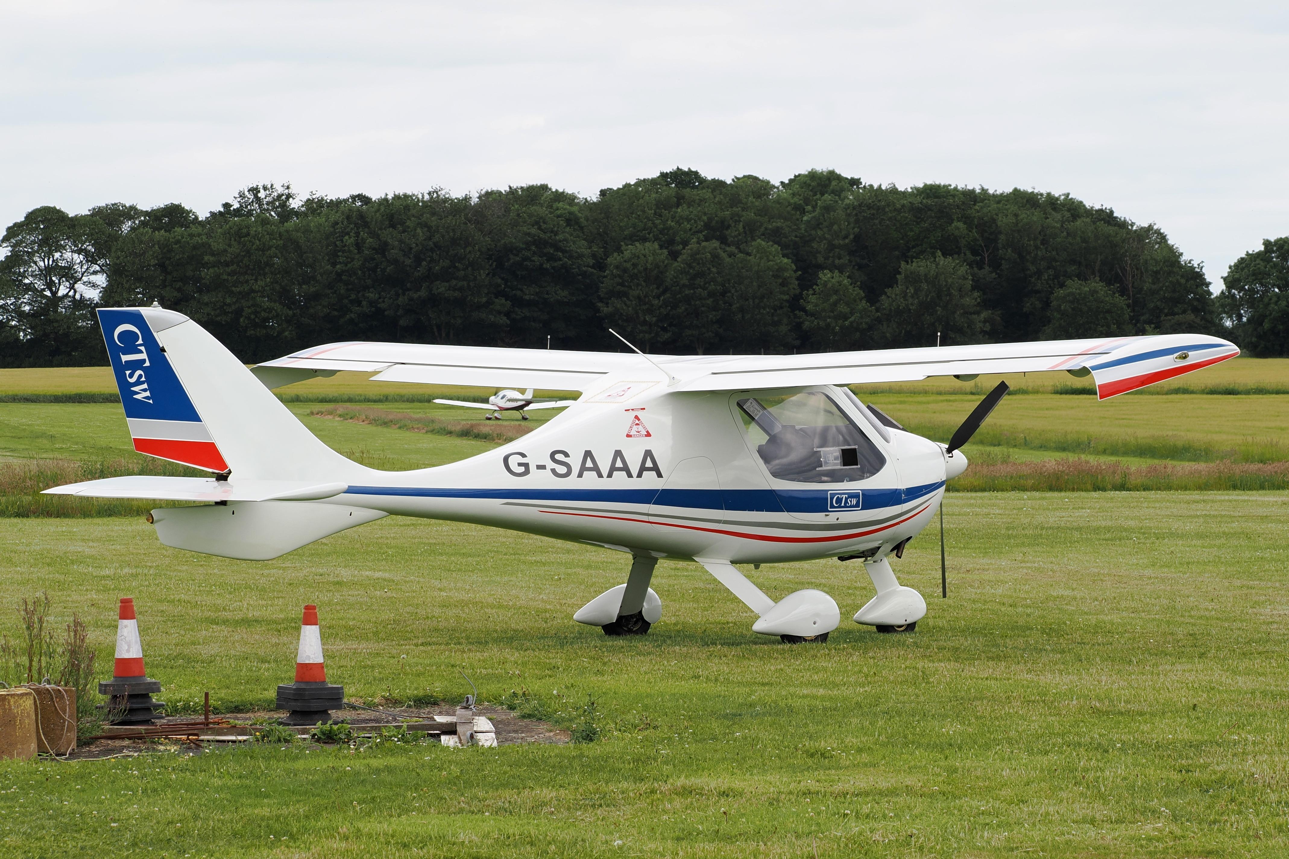 G-SAAA @ X3CX - Parked at Northrepps. - by Graham Reeve
