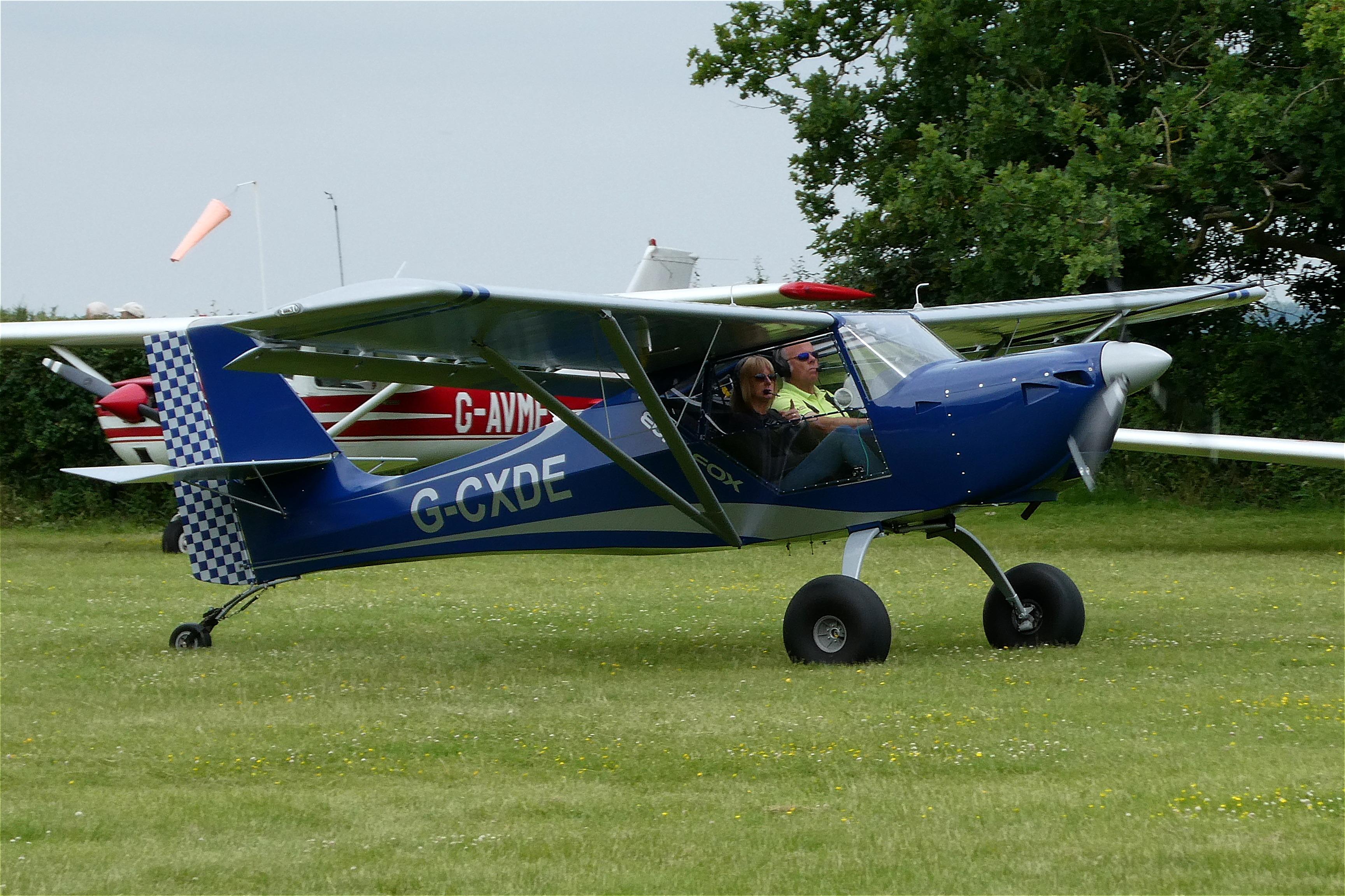 G-CXDE @ X3PF - Just landed at Priory Farm for the 2026 Fathers Day Fly In. - by Graham Reeve