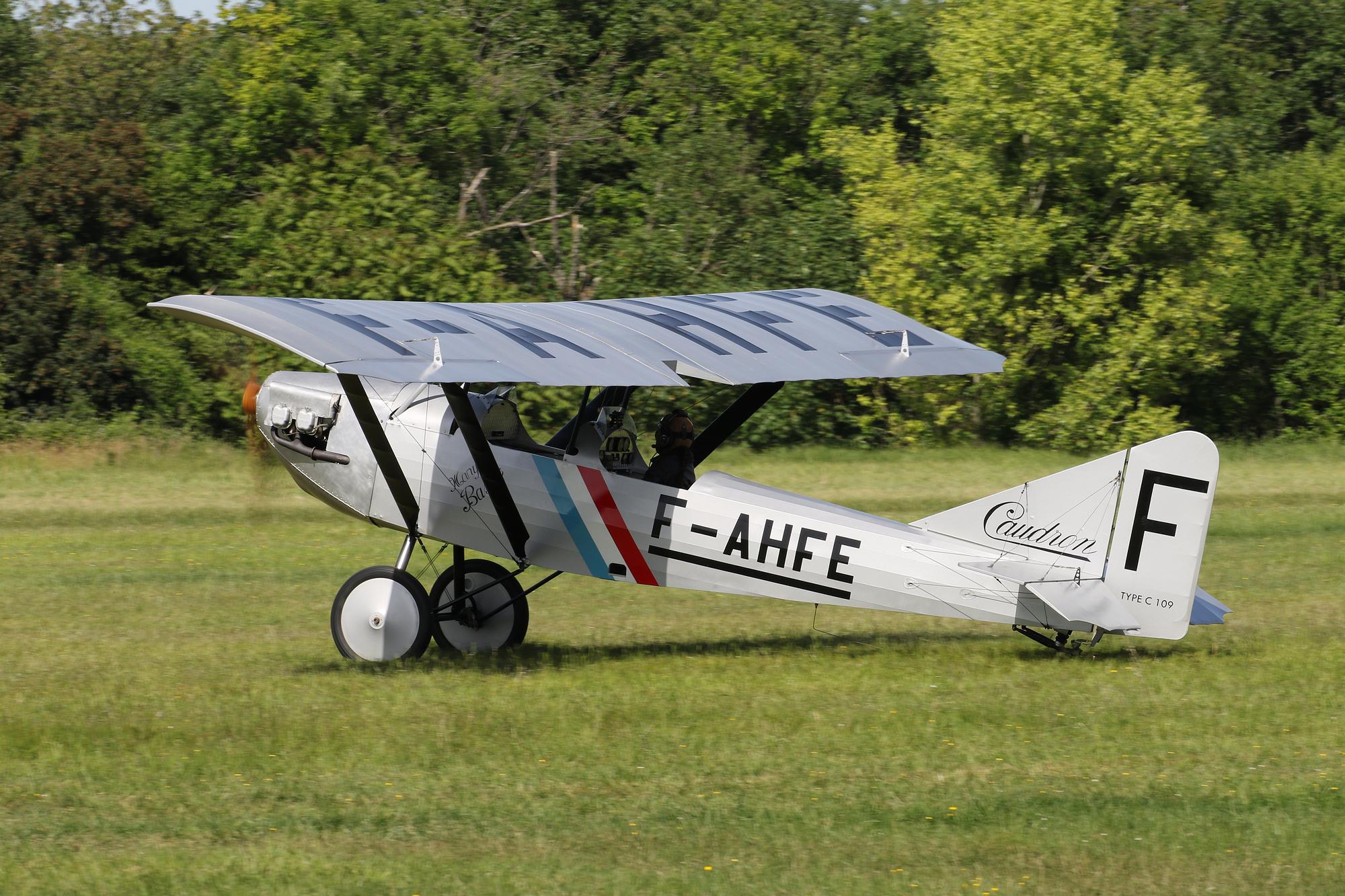 F-AHFE @ LFFQ - Replica, Ferté Alais airshow - by Spotterofburgundy