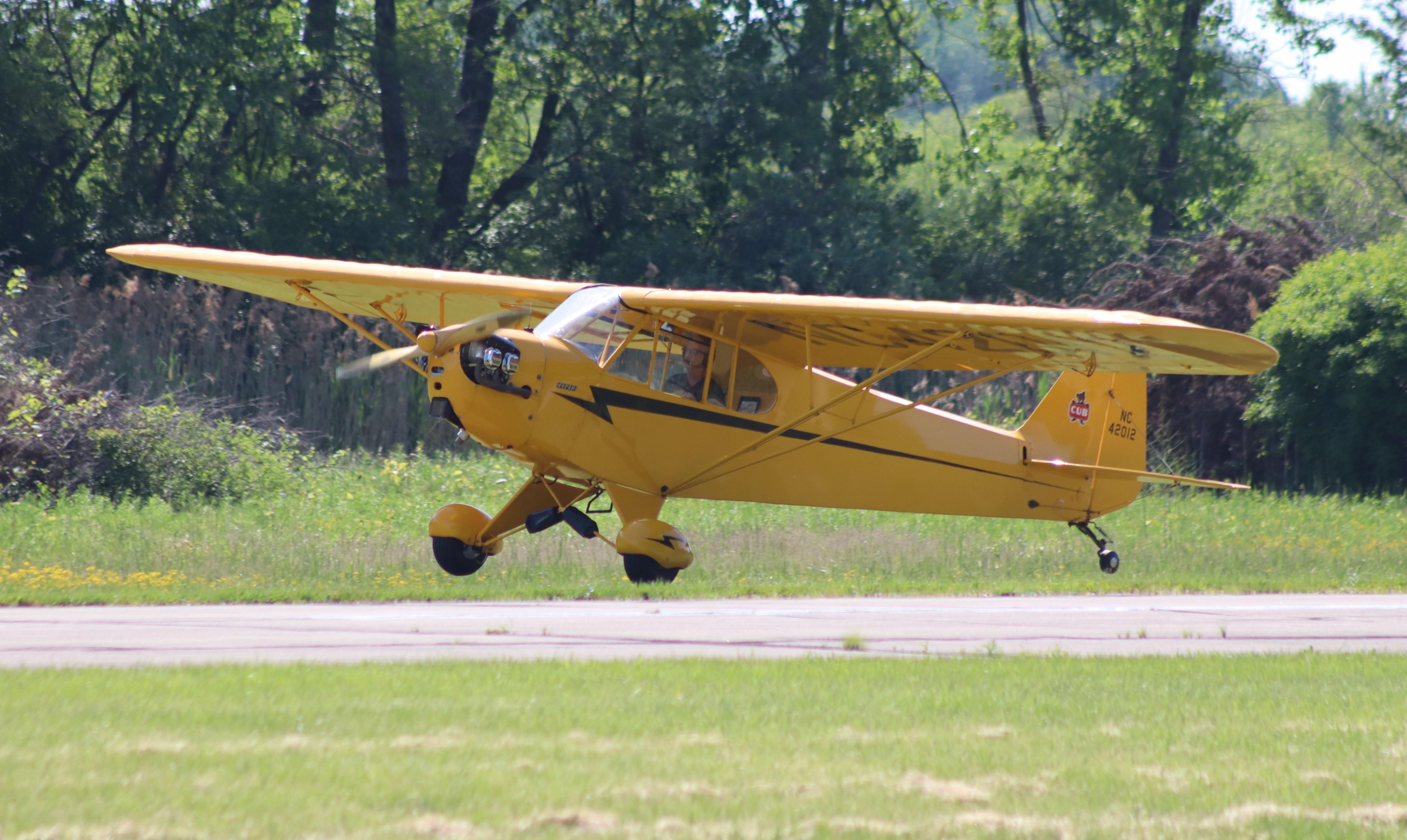 N42012 @ 82IS - Piper J3C-65 - by MarkPasqualino