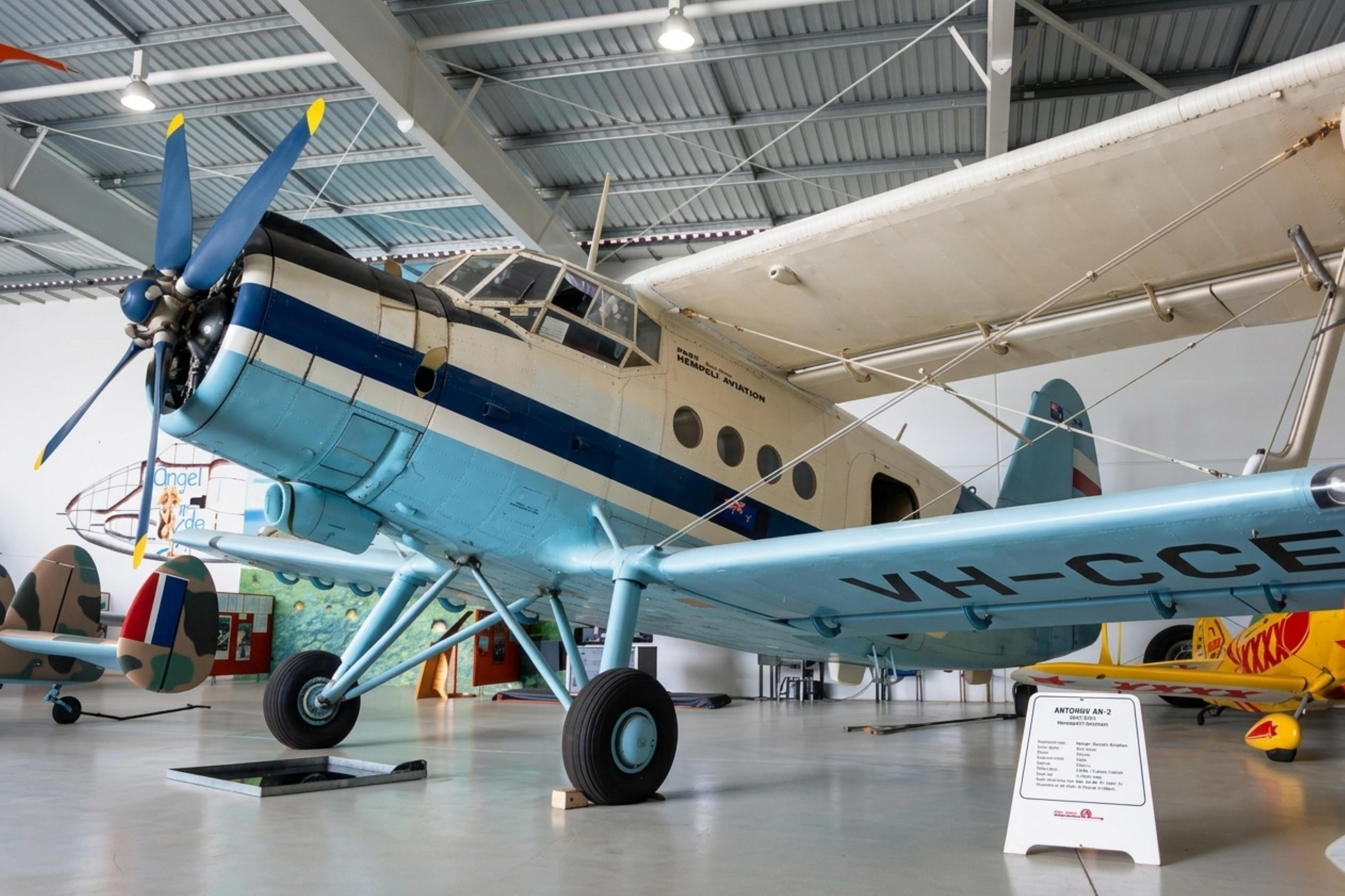 VH-CCE @ YBAF - VH-CCE 1989 Antanov An-2 Hempels Aviation Archerfield
 - by PhilR