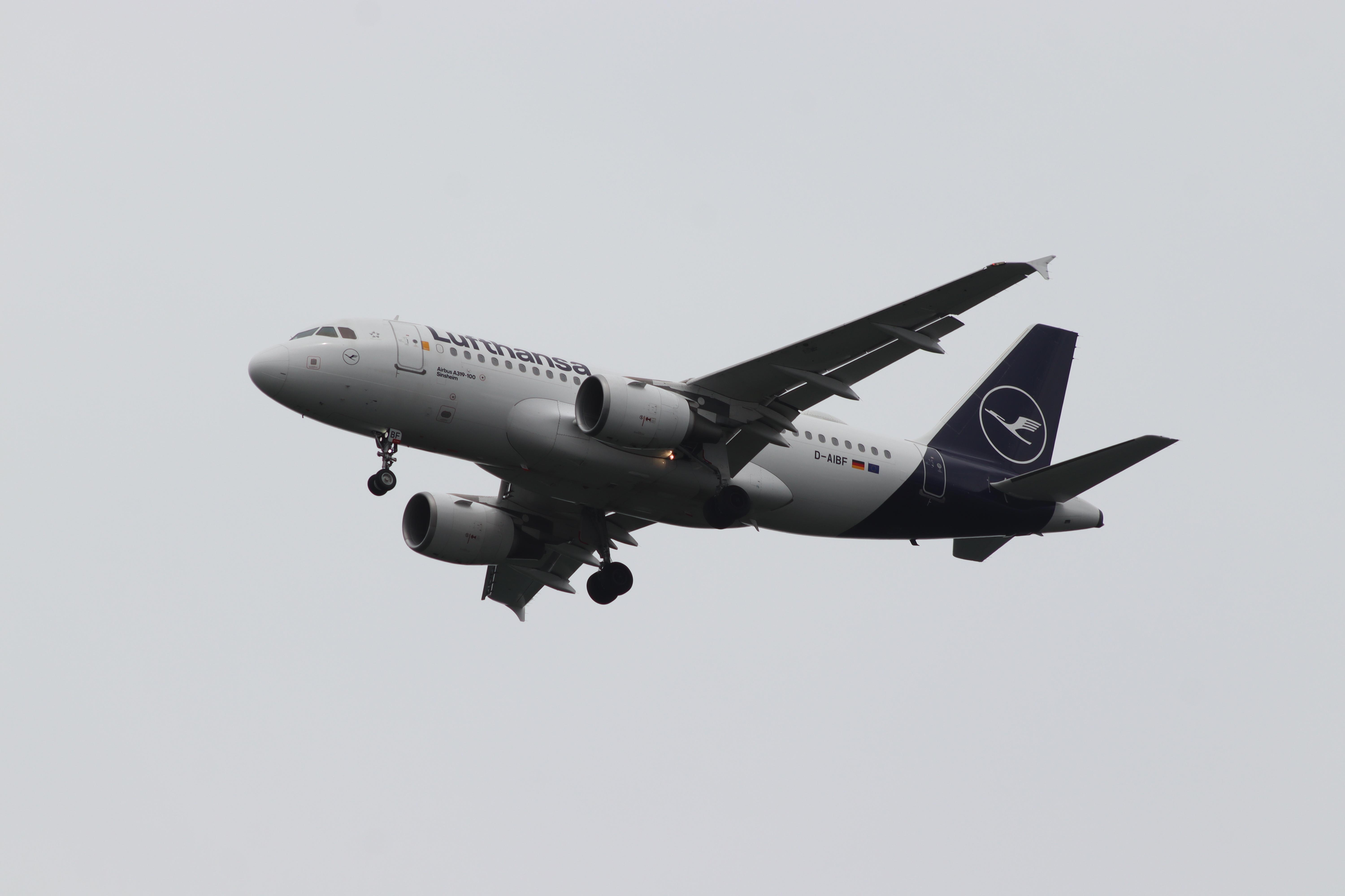 D-AIBF @ EDDF - Airbus A319-112 - by MarkPasqualino