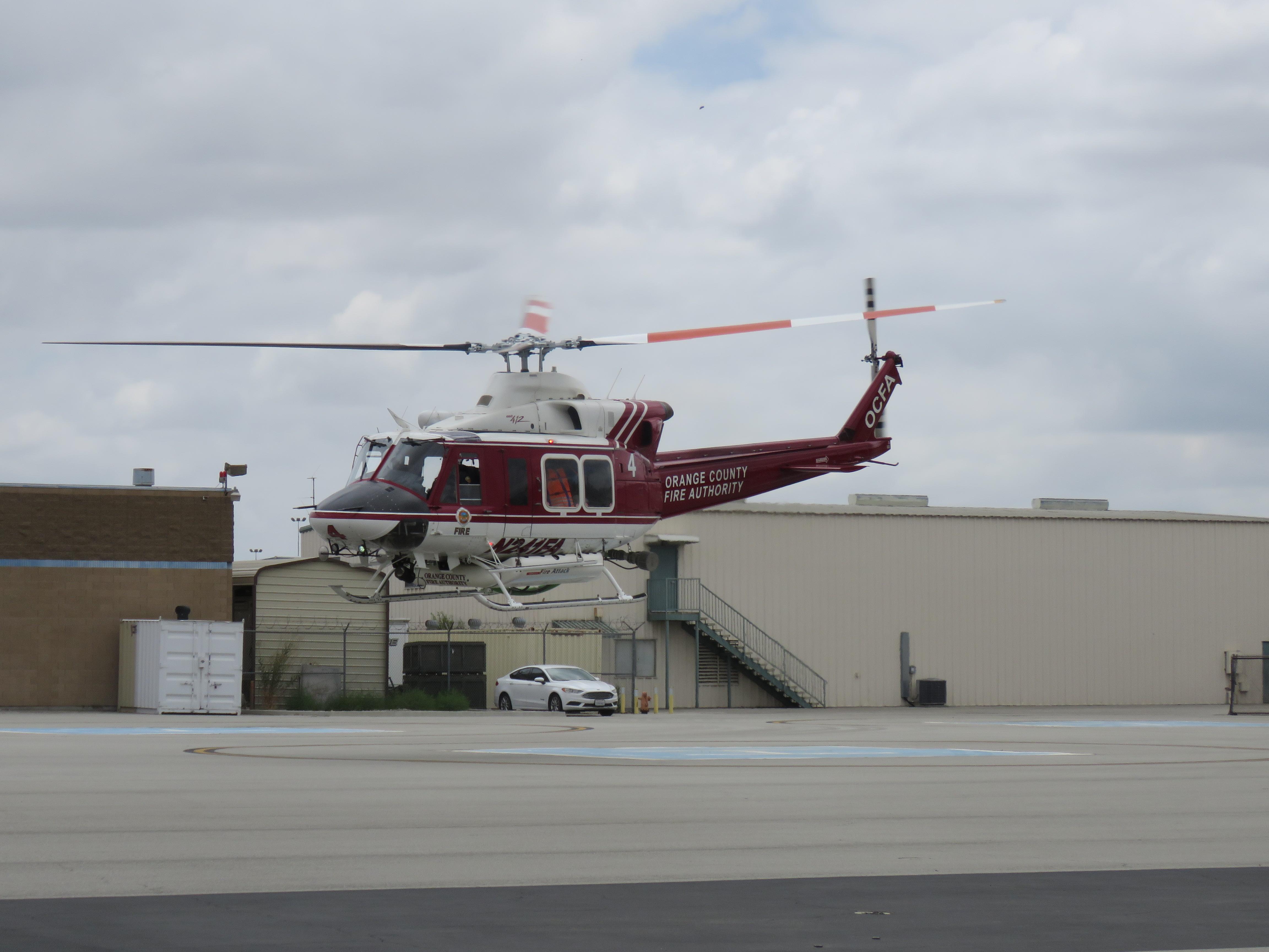 N241FA @ POC - Starting to taxi to taxiway Sierra - by Helicopterfriend