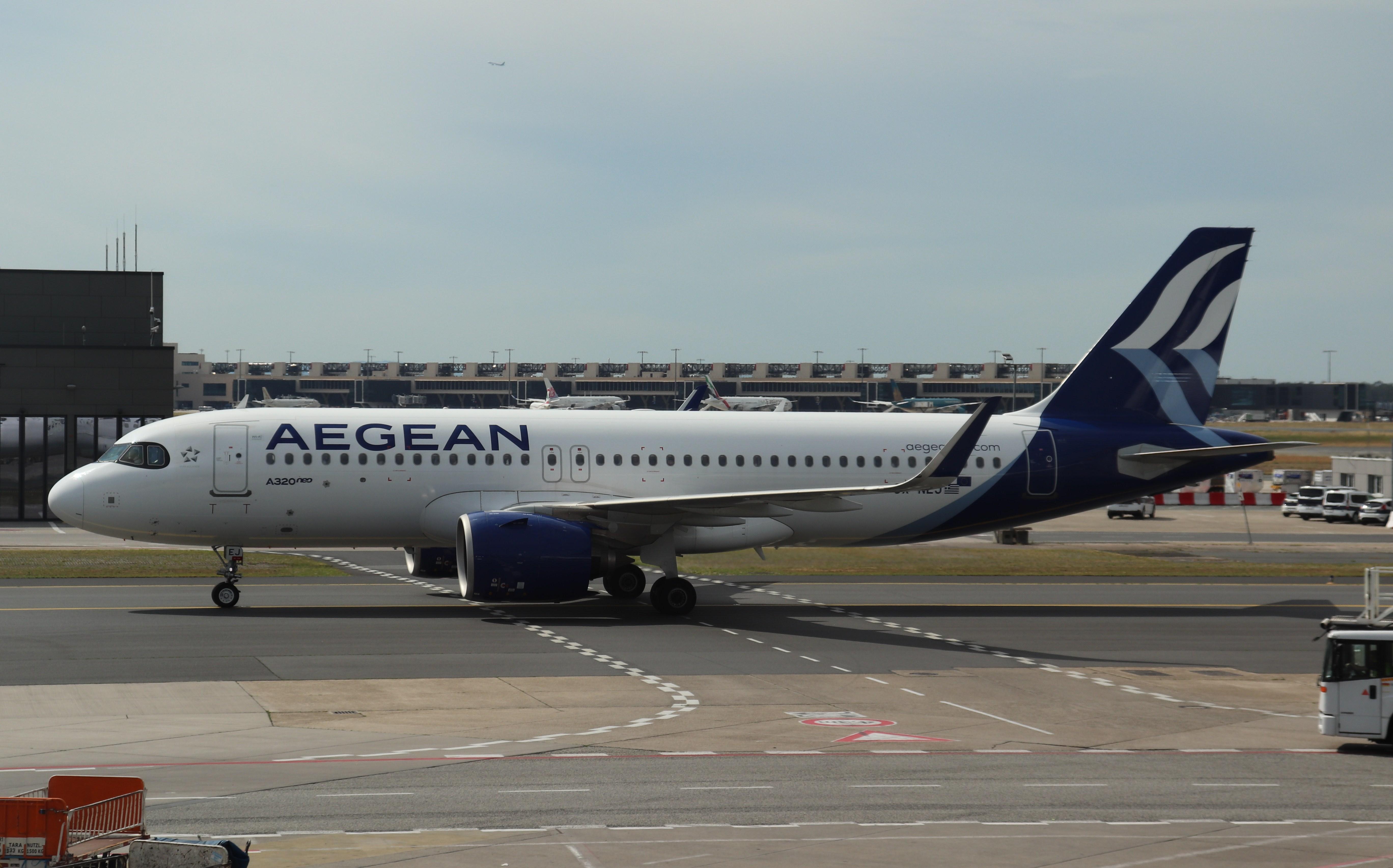 SX-NEJ @ EDDF - Airbus A320-271N - by MarkPasqualino