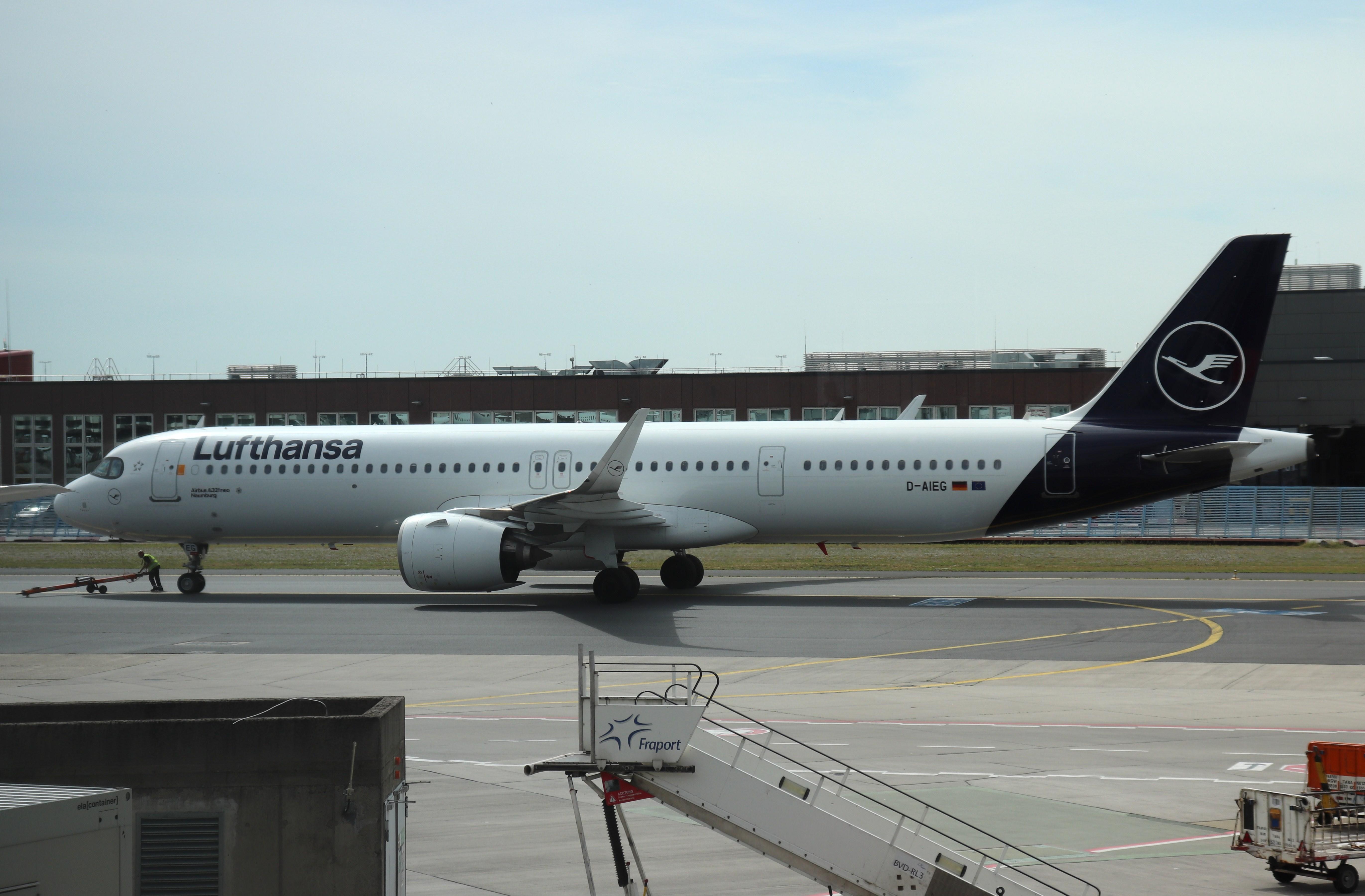 D-AIEG @ EDDF - Airbus A321-271NX - by MarkPasqualino
