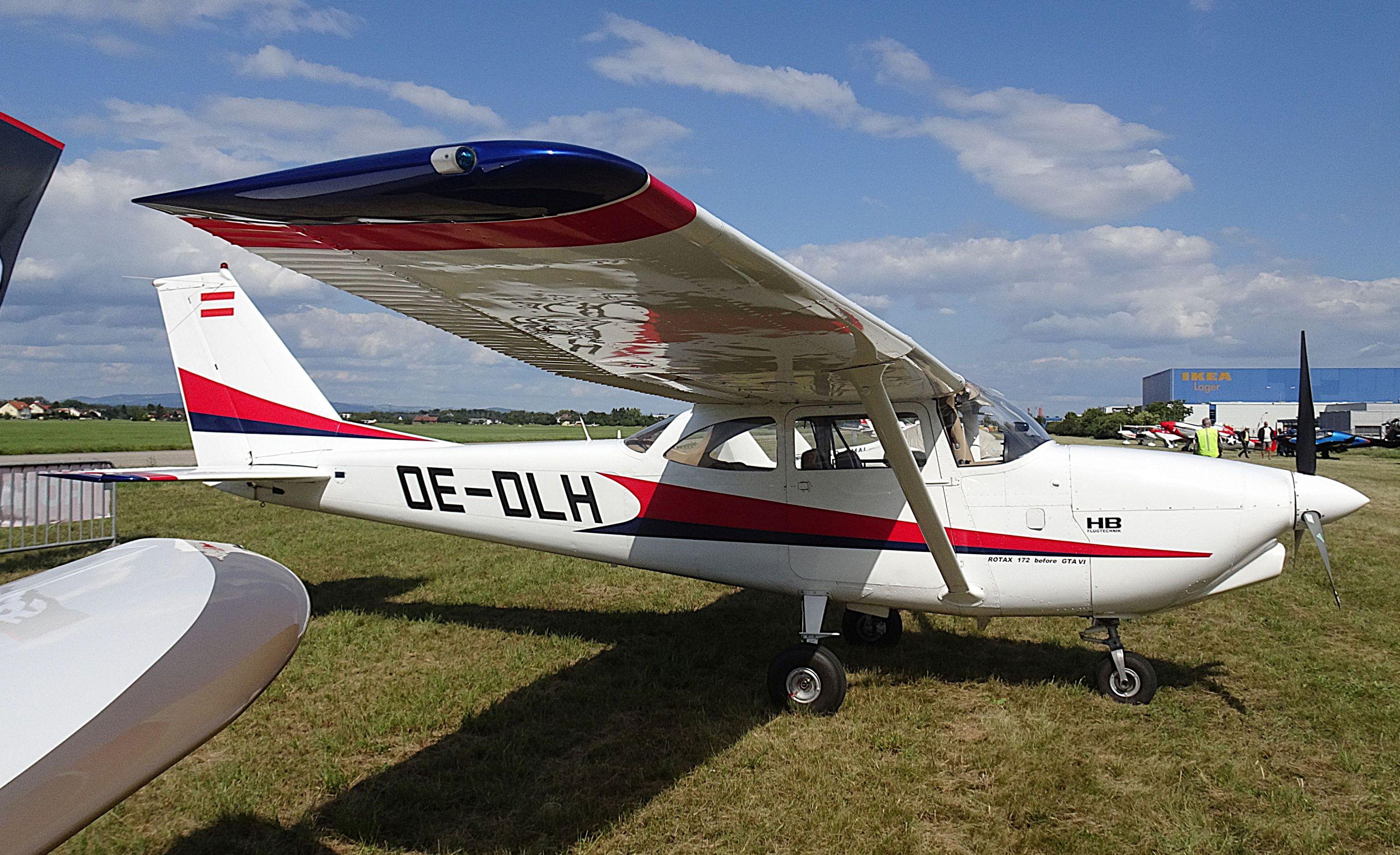 OE-DLH @ LOLW - Rotax-driven Skyhawk OE-DLH after being re-engined by HB Flugtechnik at the Rotax Days 2025, Wels, Austria - by ReinhardJost