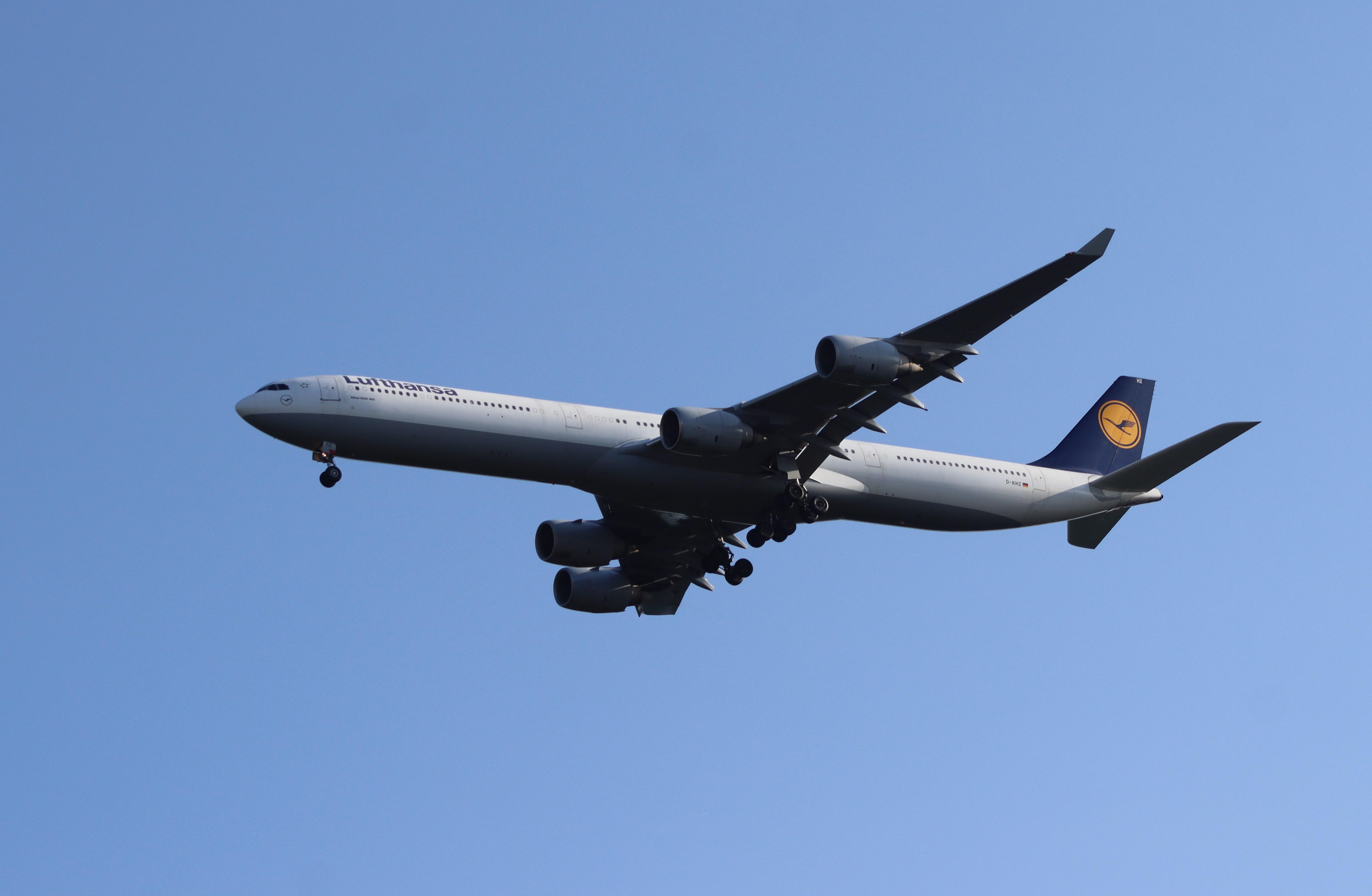 D-AIHZ @ EDDF - Airbus A340-642X - by MarkPasqualino