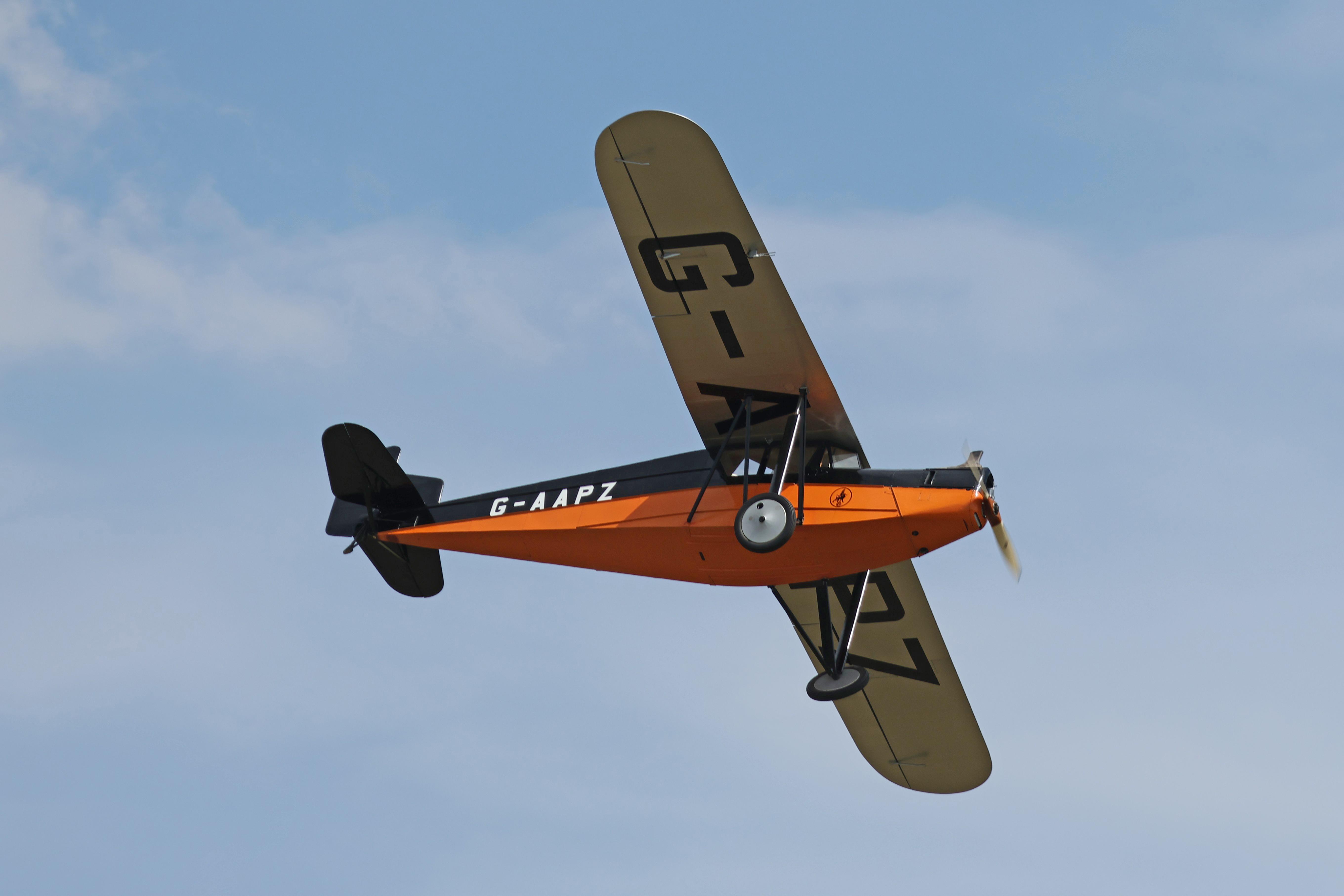 G-AAPZ @ EGTH - G-AAPZ 1930 Desoutter Mk l Old Warden  - by PhilR