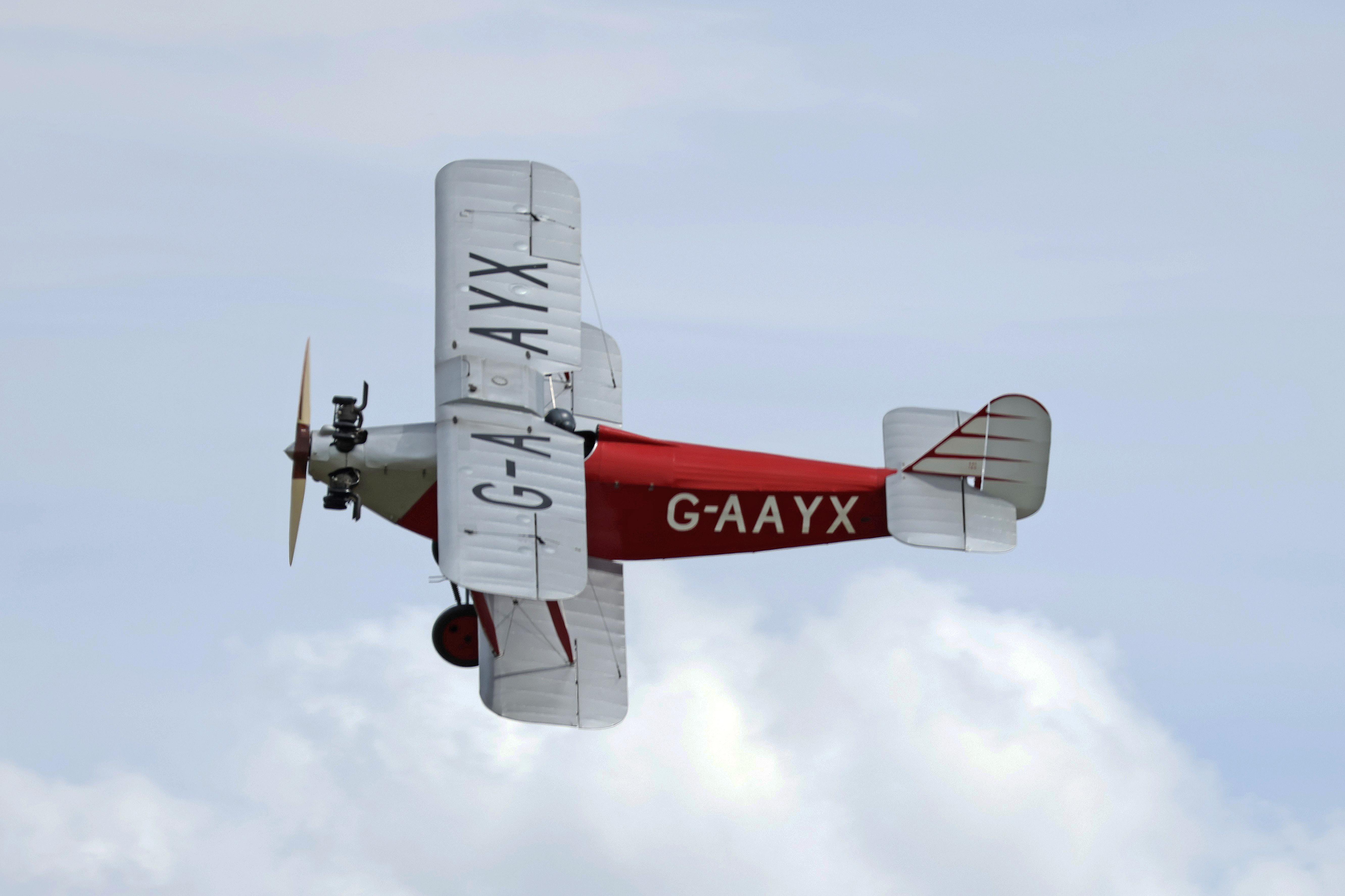 G-AAYX @ EGTH - G-AAYX 1932 Southern Martlet Old Warden  - by PhilR