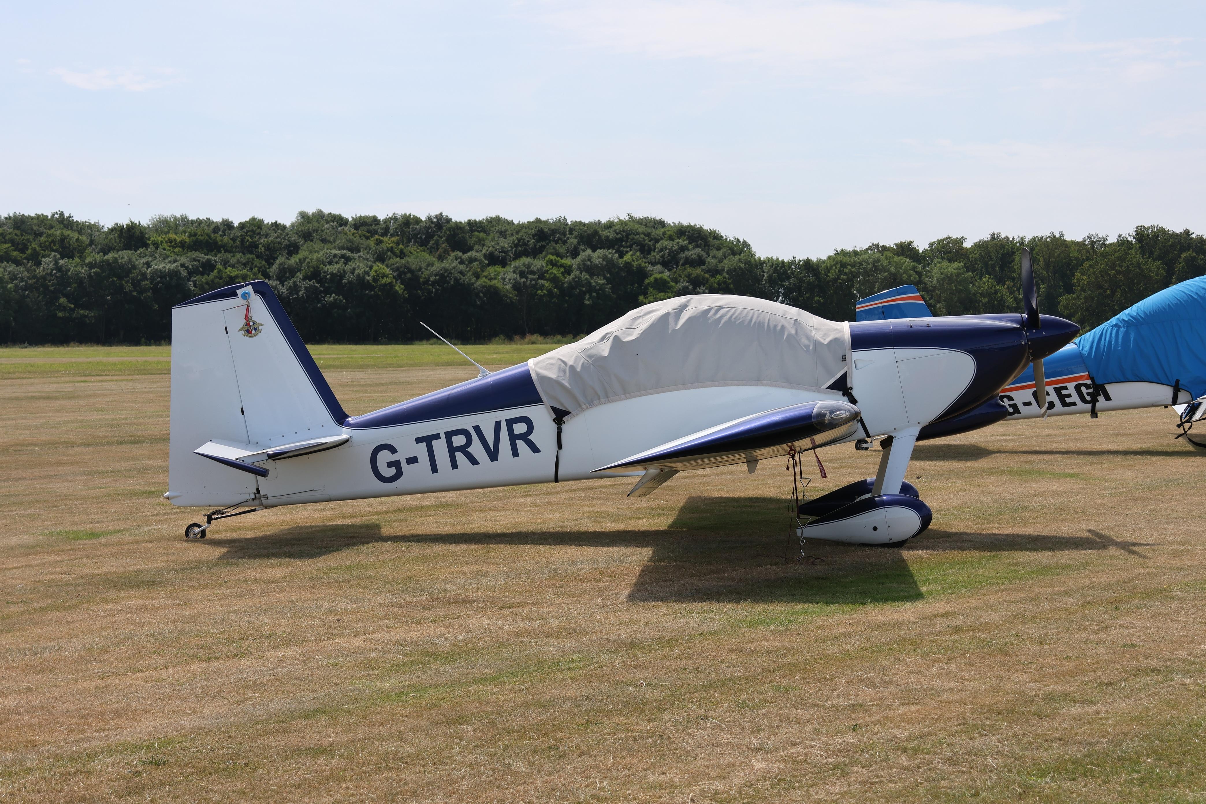 G-TRVR @ EGTH - G-TRVR 2013 VANS RV-7 Old Warden  - by PhilR