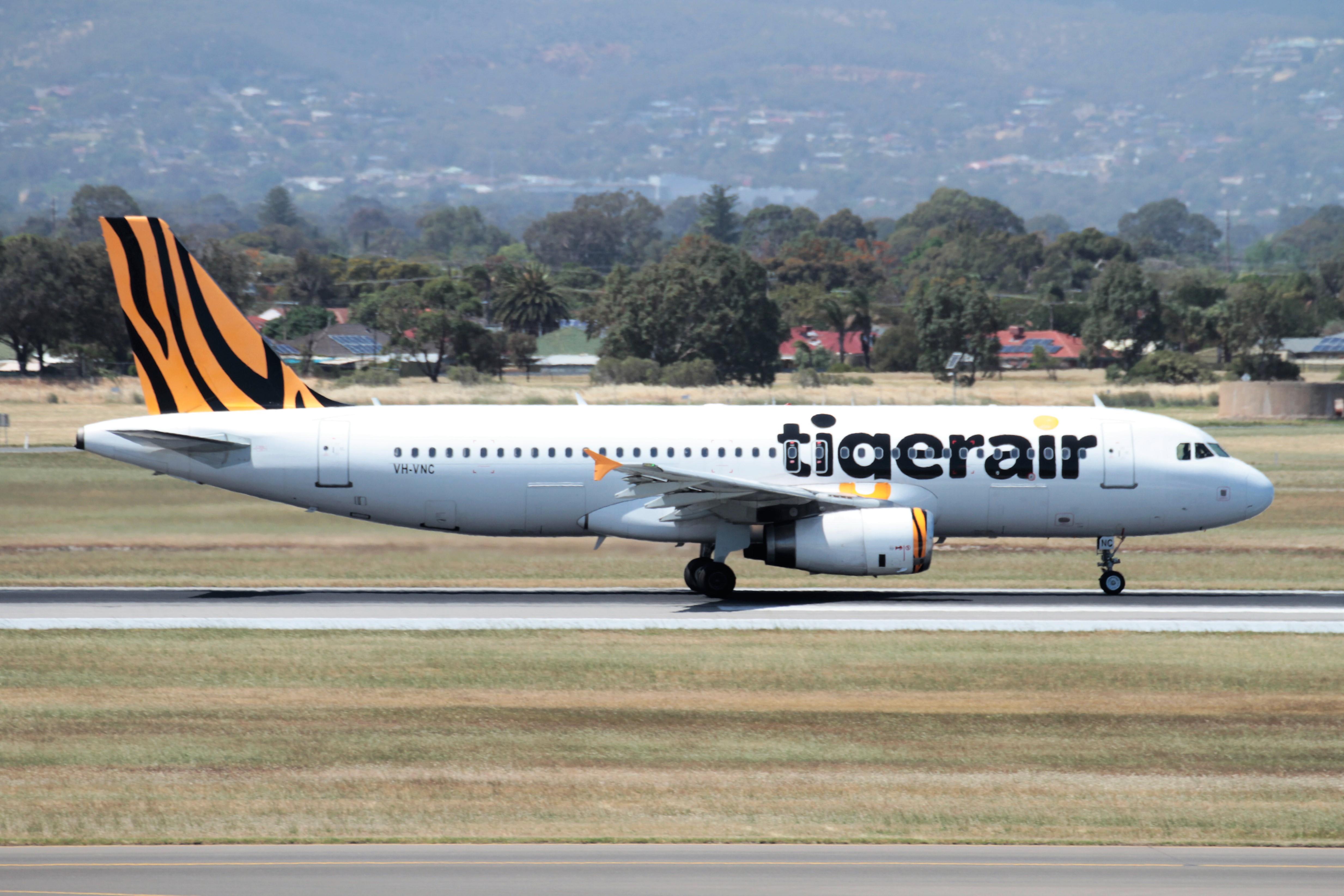 VH-VNC @ YPAD - VH-VNC 2007 A320-200 Adelaide  - by PhilR