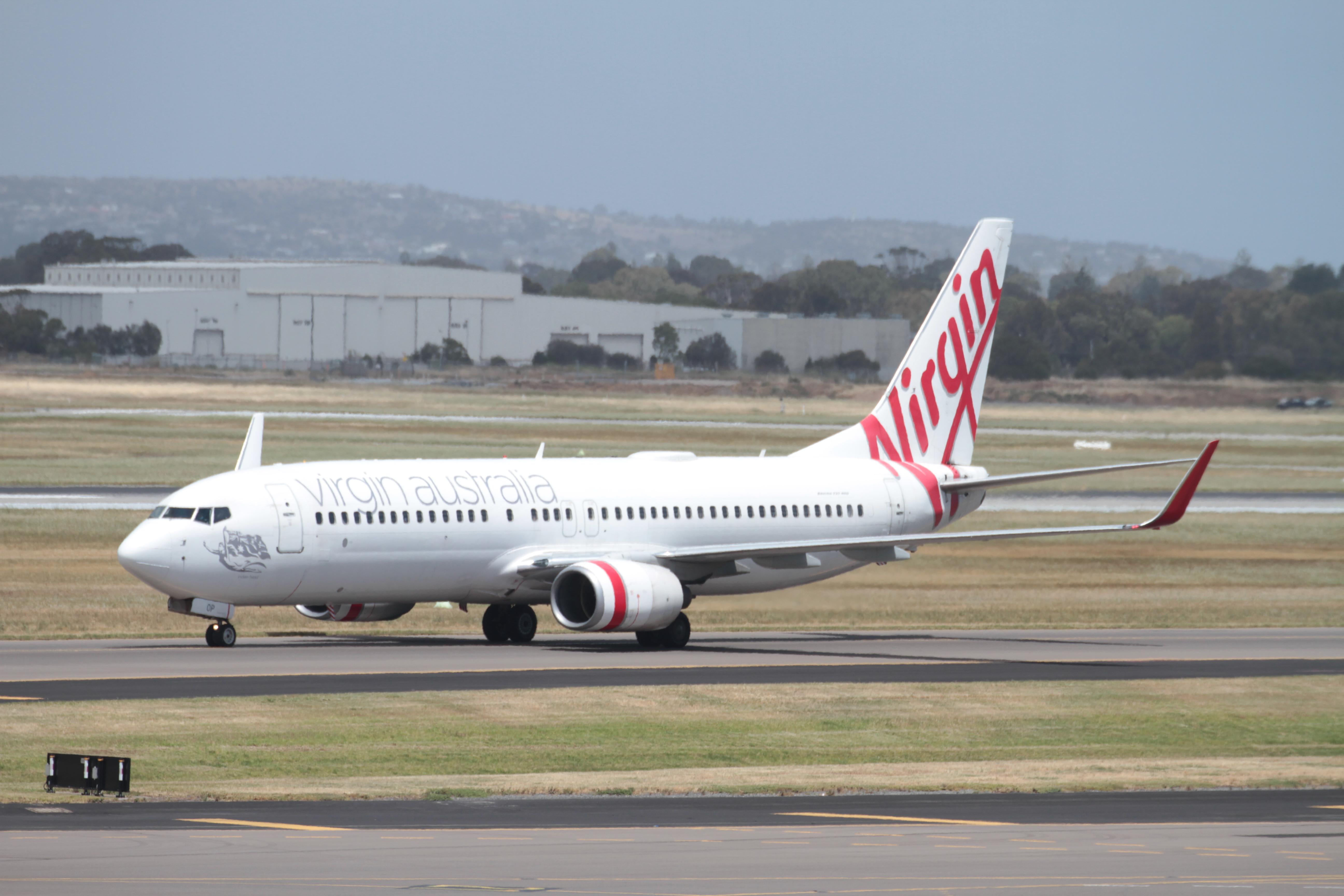 VH-VOP @ YPAD - VH-VOP 2003 B737-800 Adelaide  - by PhilR