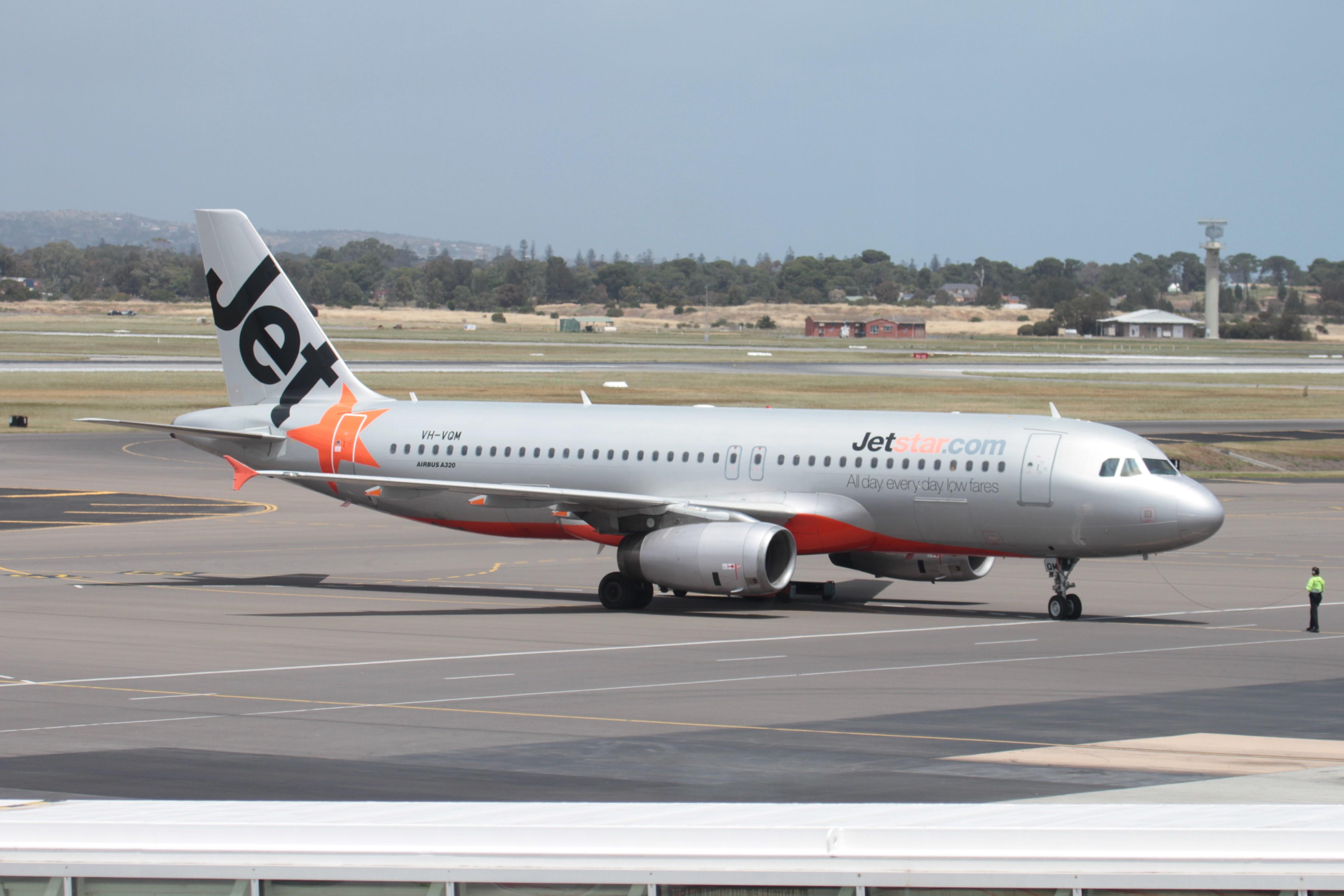 VH-VQM @ YPAD - VH-VQM 2005 A320-200 Adelaide  - by PhilR